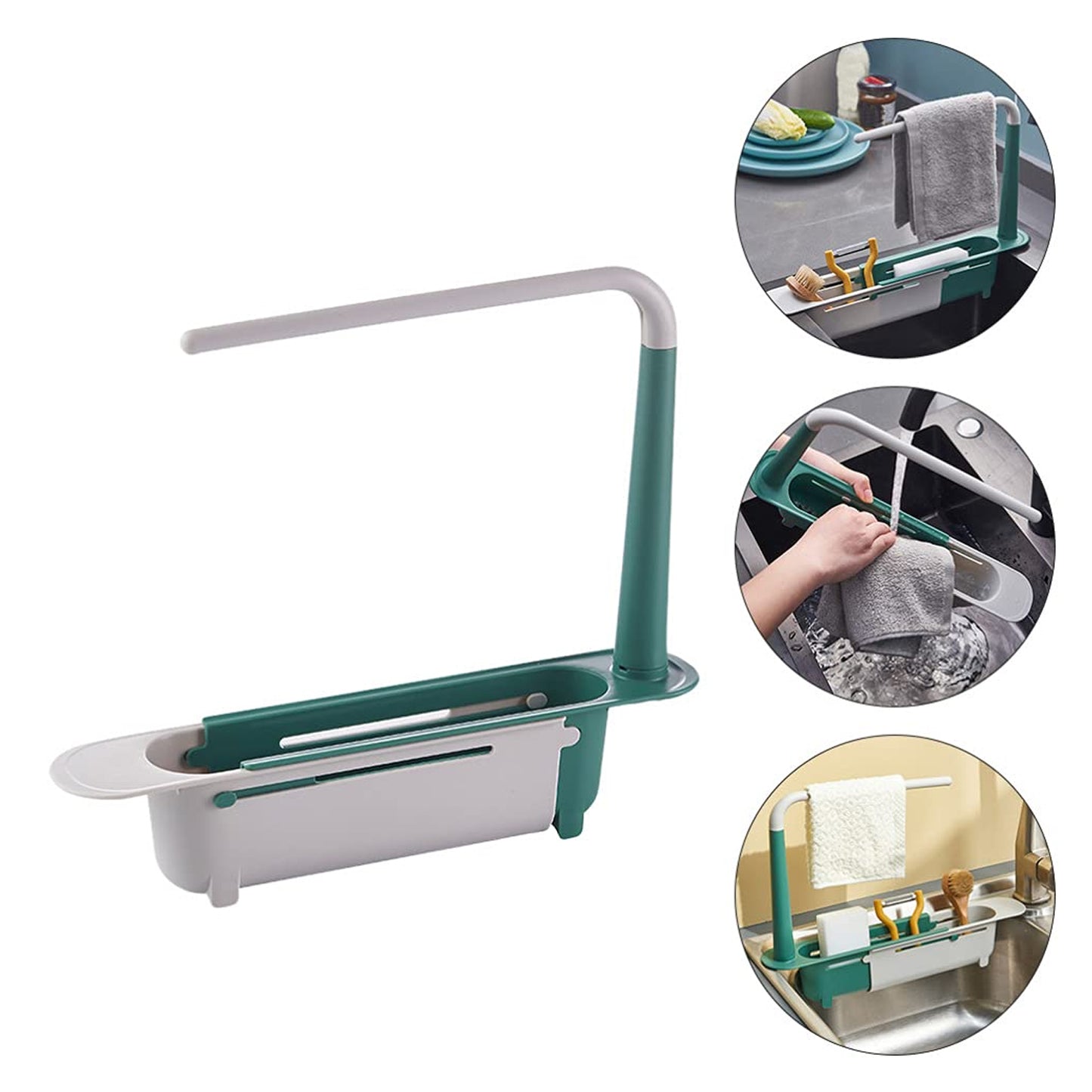 Expandable Kitchen Drying Basket Rack For Kitchen Use (Moq-120) - Happy Price - Image 2