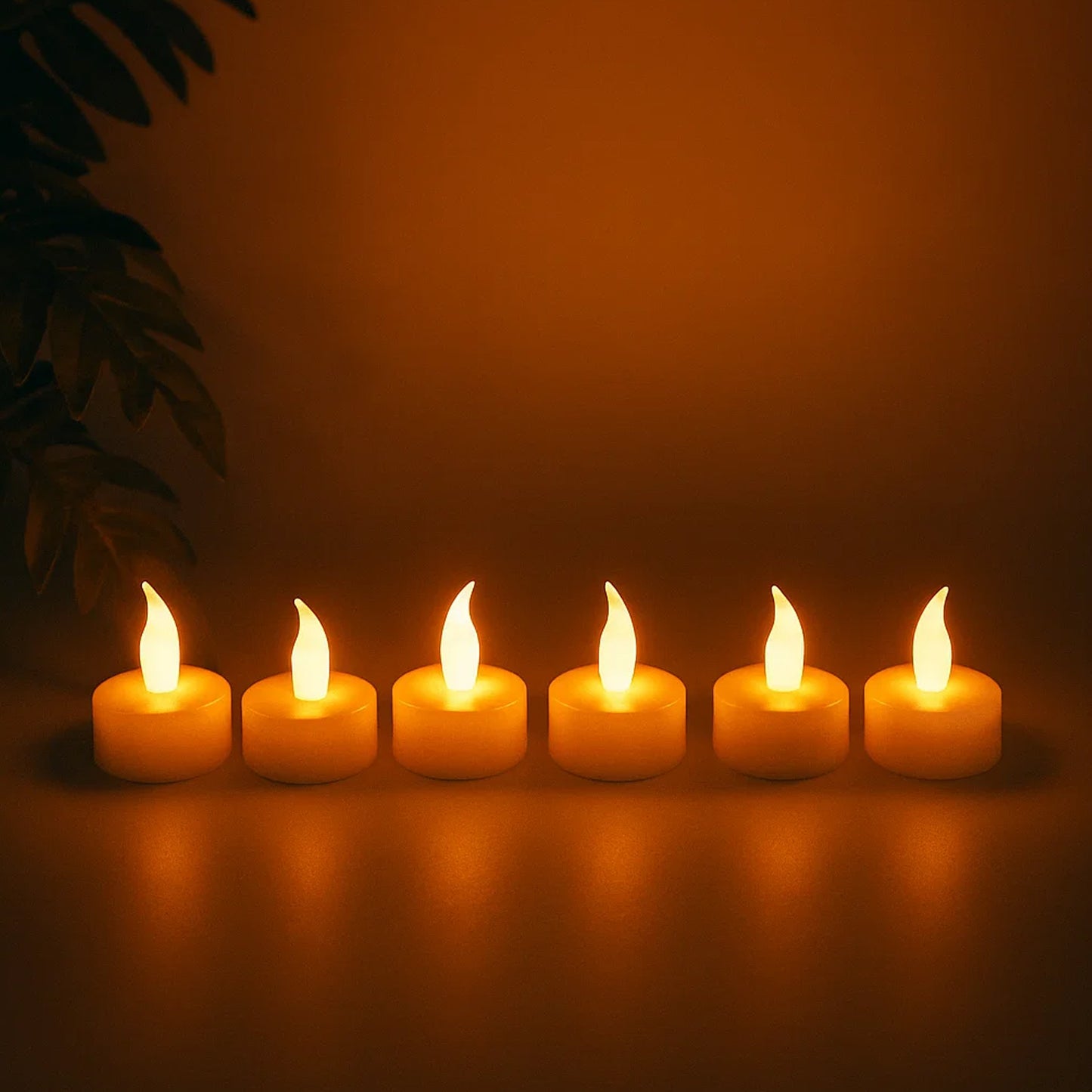 6 Piece LED Flameless Candle Set with Remote - Warm Flickering Glow - Happy Price - Image 3
