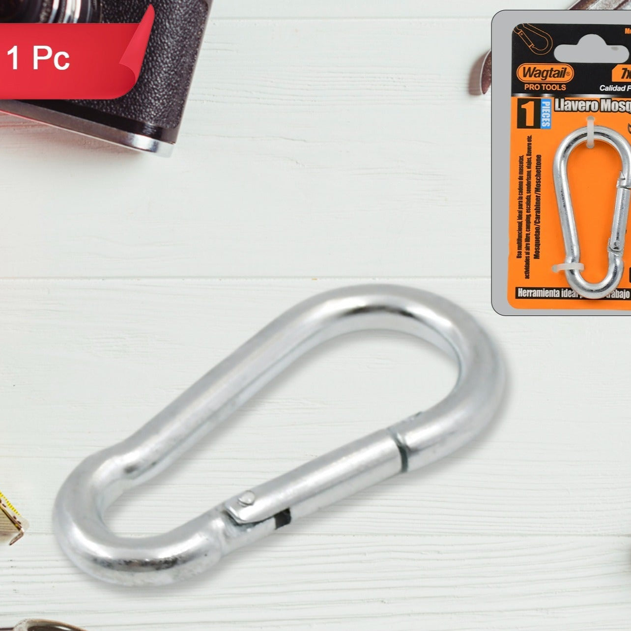 Stainless Steel Snap Hook (770 Mm  1 Pc) - Happy Price - Image 1