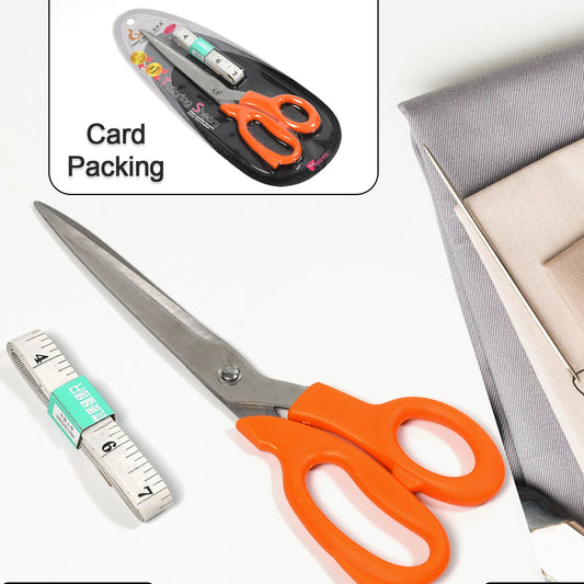 Tailor Scissors And Measuring Tape High Quality Scissor With Flexible Measuring Tape For Tailor  Home Use Scissor - Happy Price - Image 1
