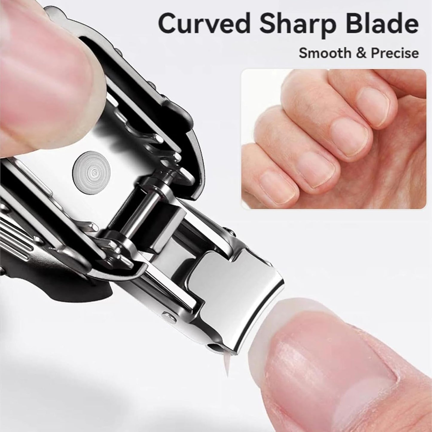 Keychain Nail Clipper  Small Nail Clippers Multicolor (1 Pc) - Happy Price - Image 7