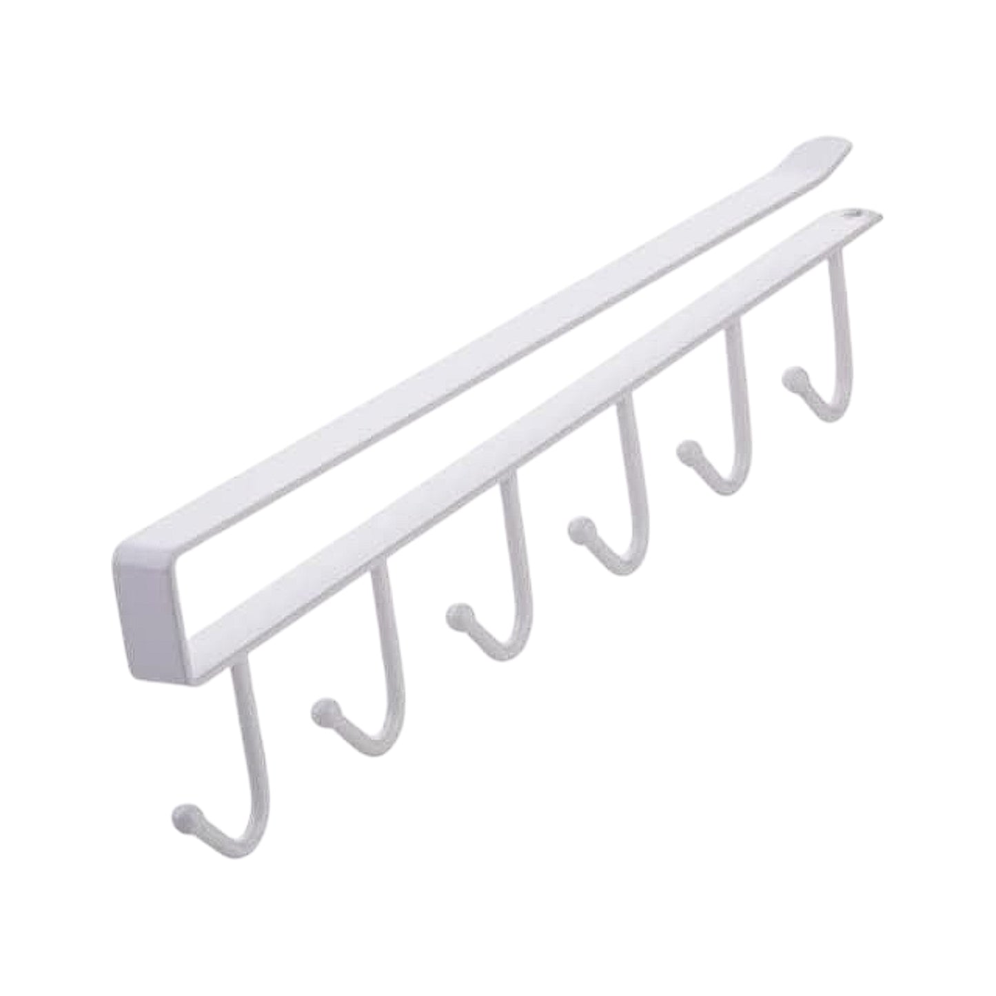 Small Metal Cabinet Organizer Rack with 6 Hooks - 1 Pc - Happy Price - Image 4