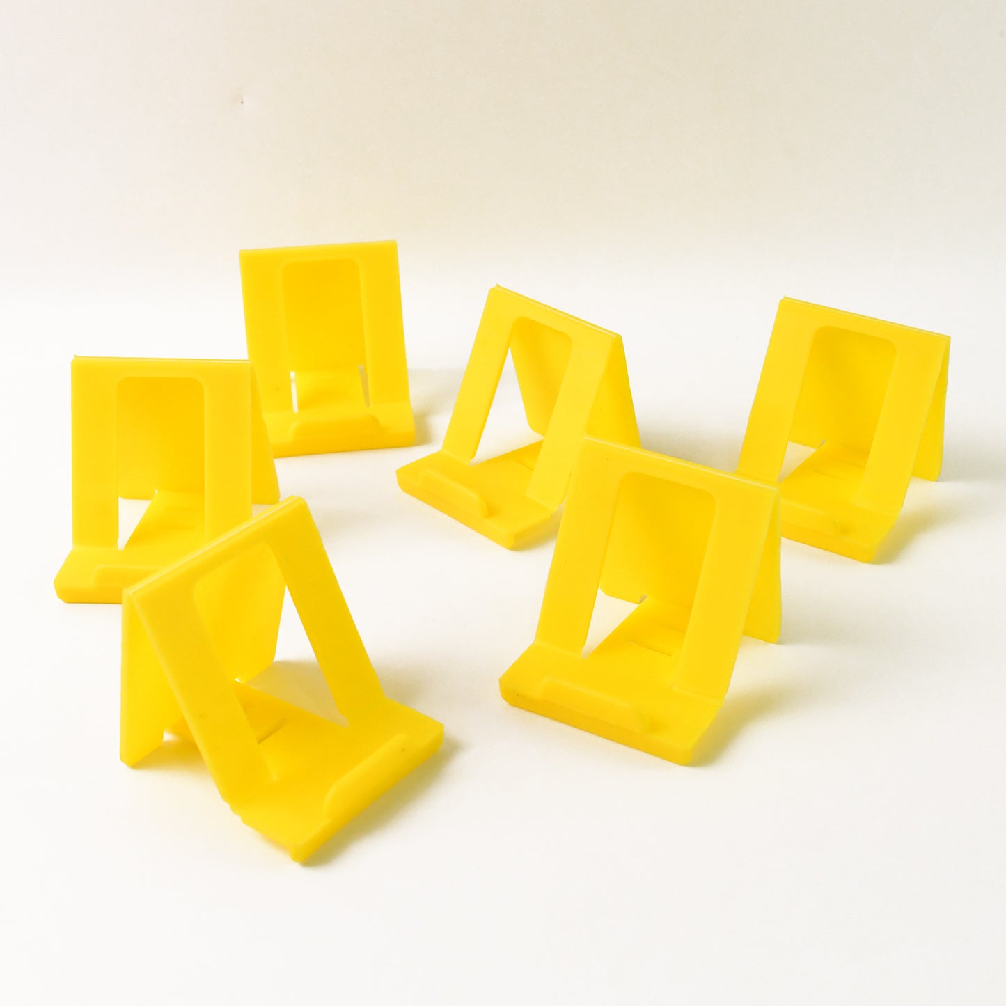 Adjustable Foldable Plastic Mobile Phone Stand (6 Pc  Mix Color) - Happy Price - Image 2