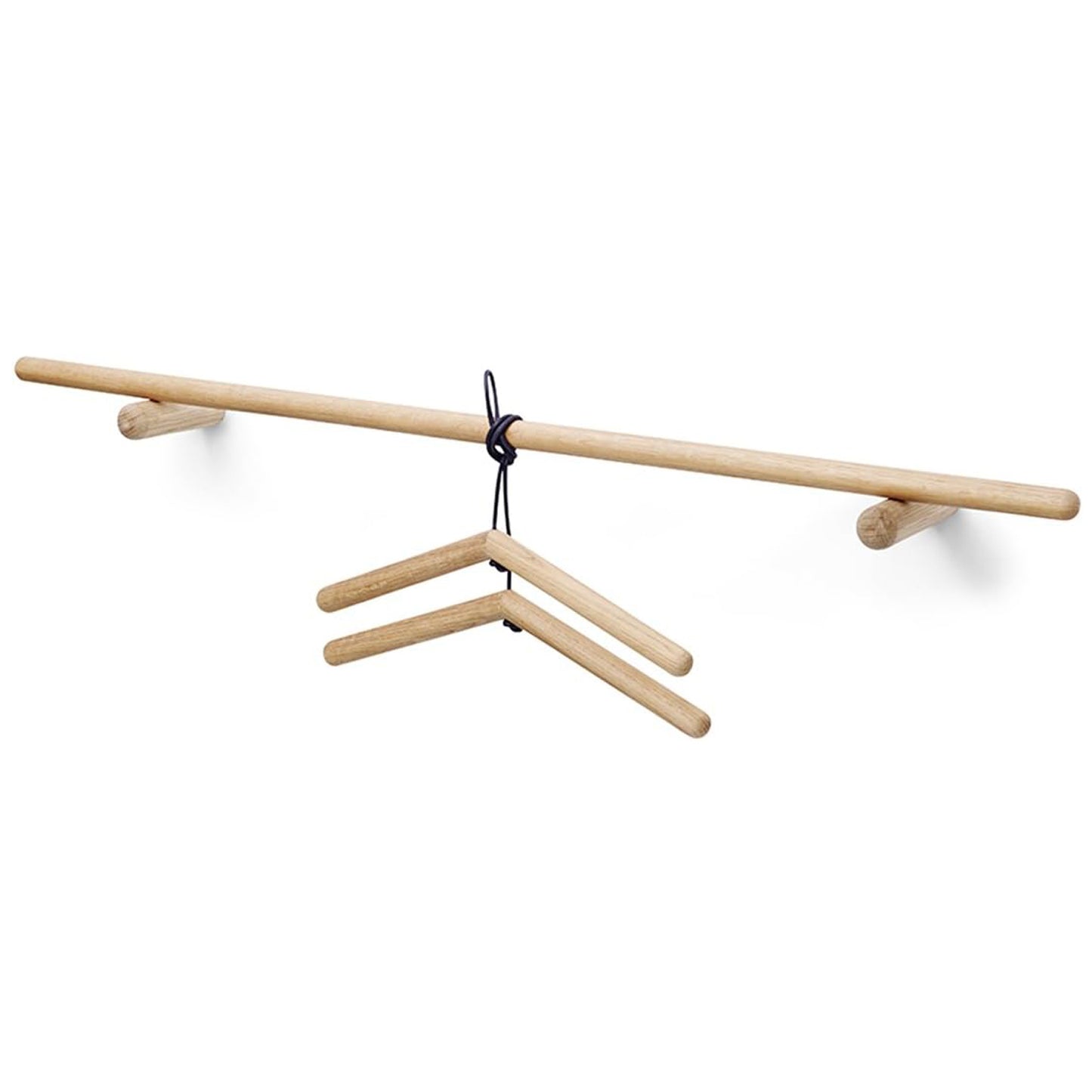 7962 Wood Clothes Hanger  Wooden Suit Hangers Coat Hangers - Happy Price - Image 3