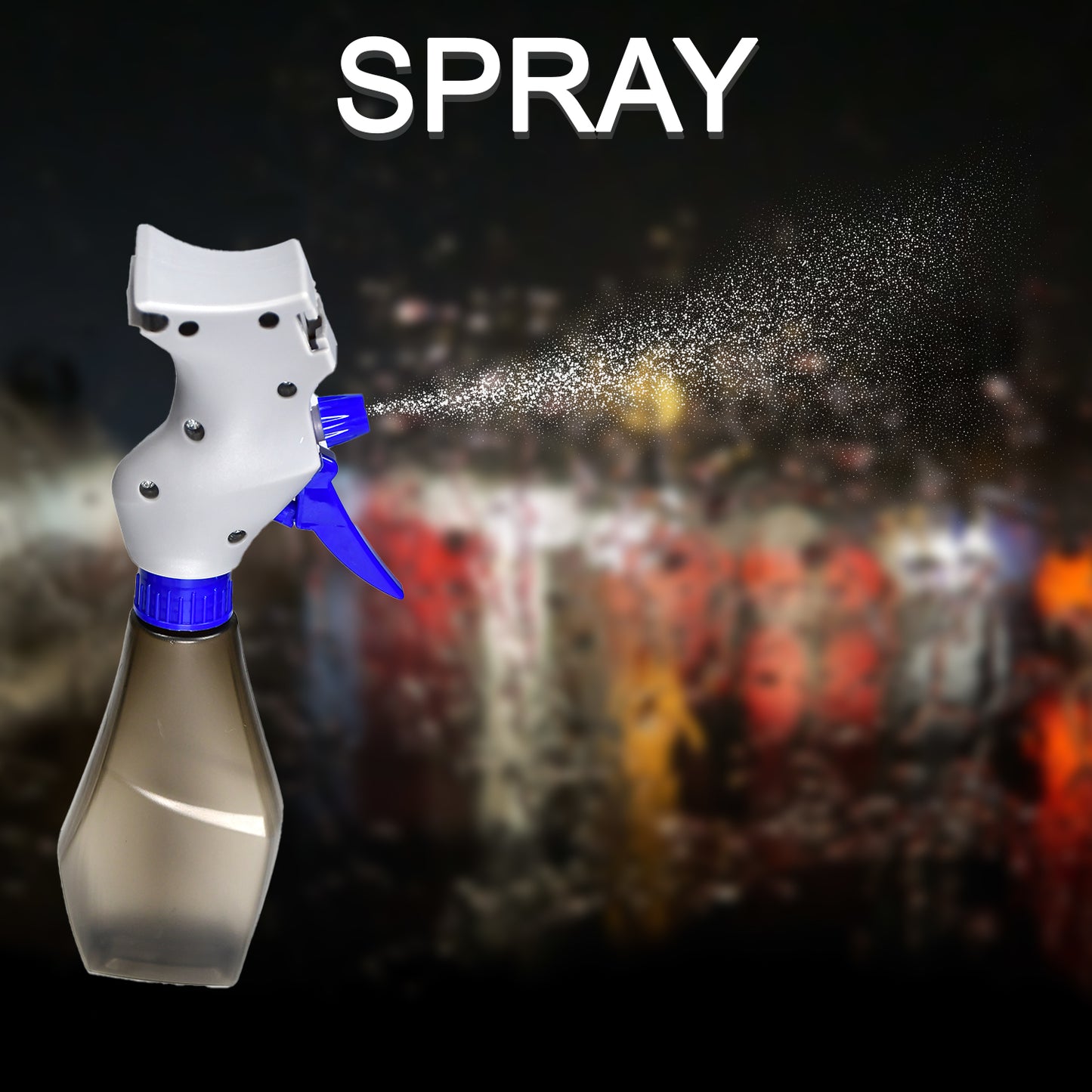 4946 Plastic Easy Glass Cleaner 3 In 1 Spray Type Cleaning Brush Pack Of 1 - Happy Price - Image 5