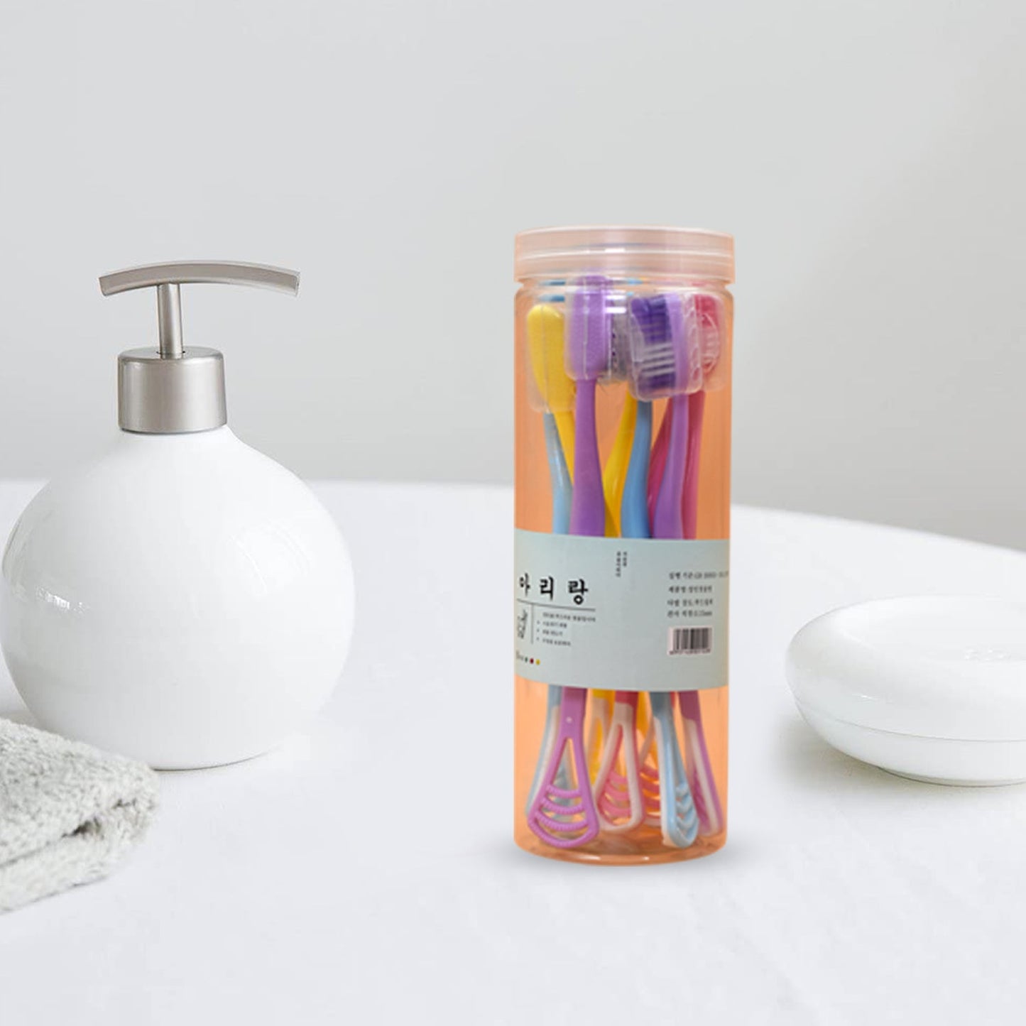 8 Pc 2 In 1 Toothbrush Case Widely Used In All Types Of Bathroom Places For Holding And Storing Toothbrushes And Toothpastes Of All Types Of Family Members Etc. - Happy Price - Image 6
