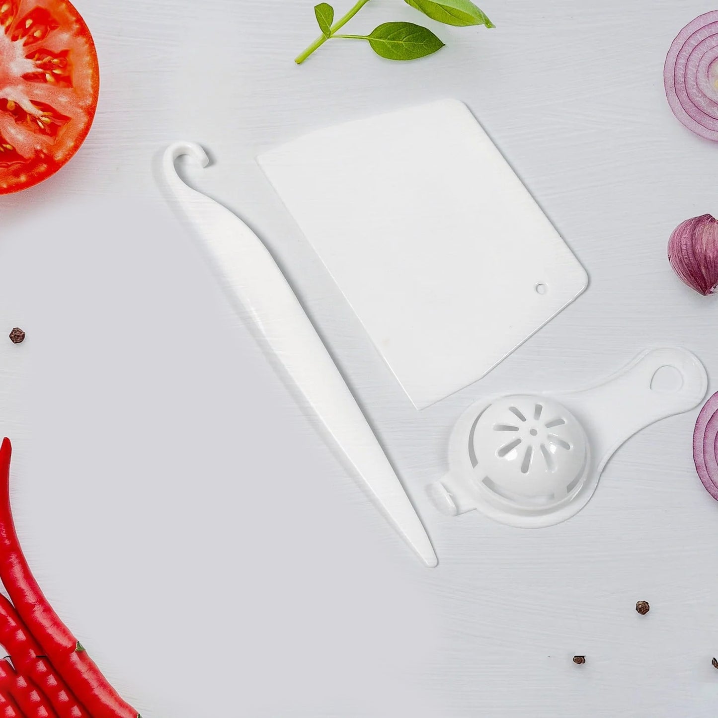 a  Cake Making And Decorating Tools Combo Suitable For Kitchen Home And Bakery ( 3pc Set ) - Happy Price - Image 5
