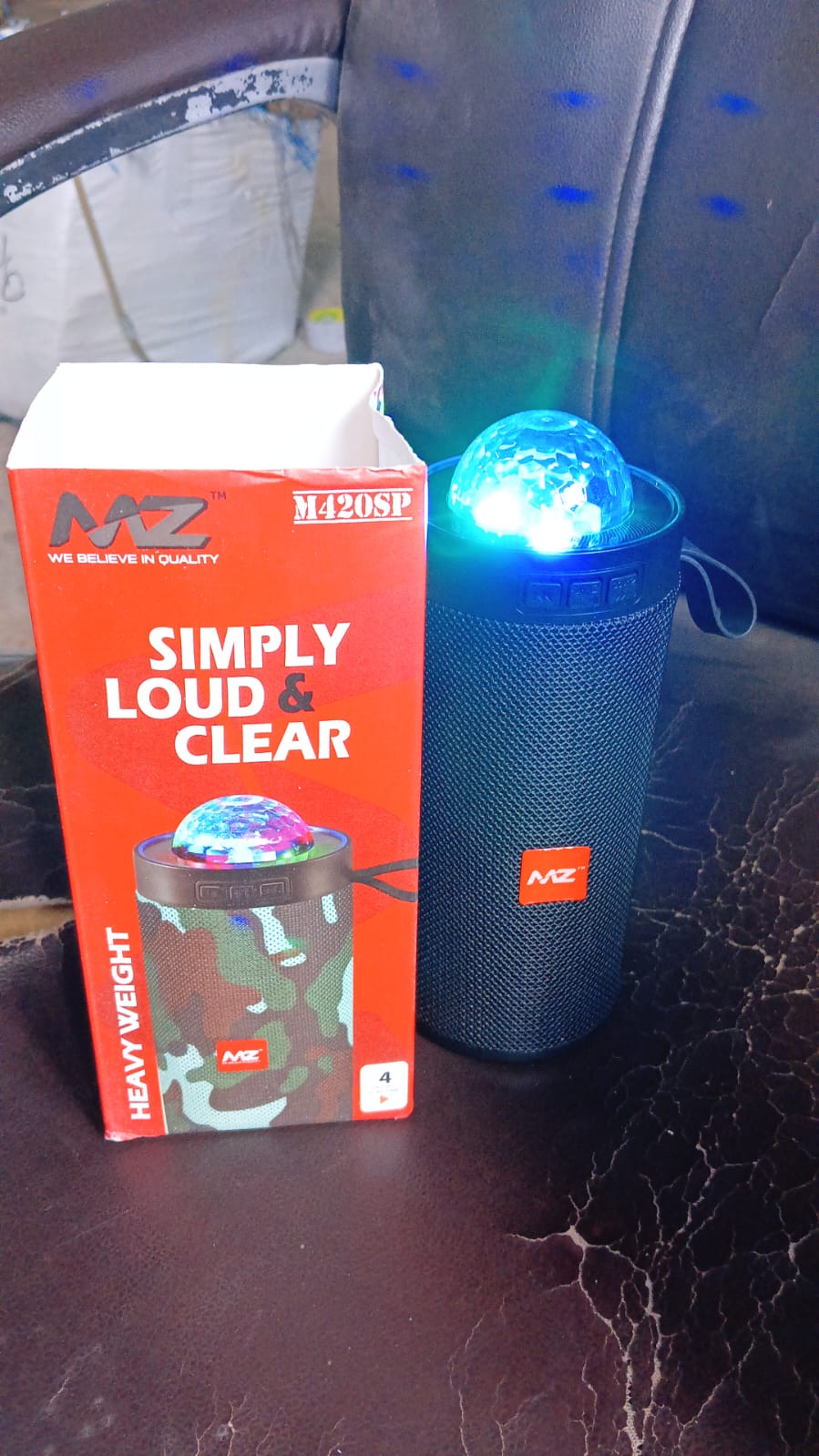 3d Disco Light Sound Bluetooth Speaker (1 Pc) - Happy Price - Image 7