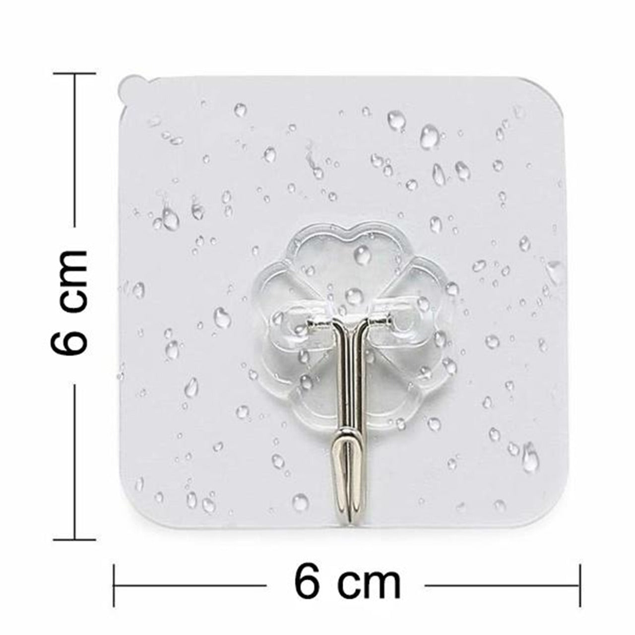 100pc Multipurpose Strong Small Stainless Steel Adhesive Wall Hooks - Happy Price - Image 4