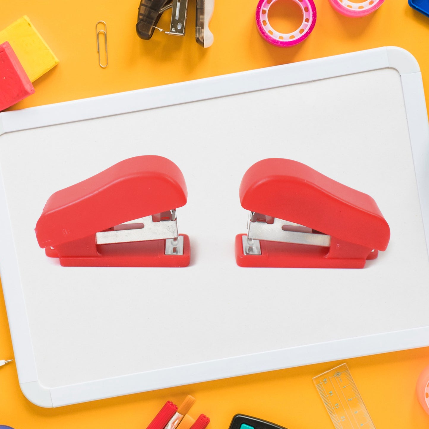 Mini Stapler With Staples  Pin Set (2 Pc) - Happy Price - Image 6