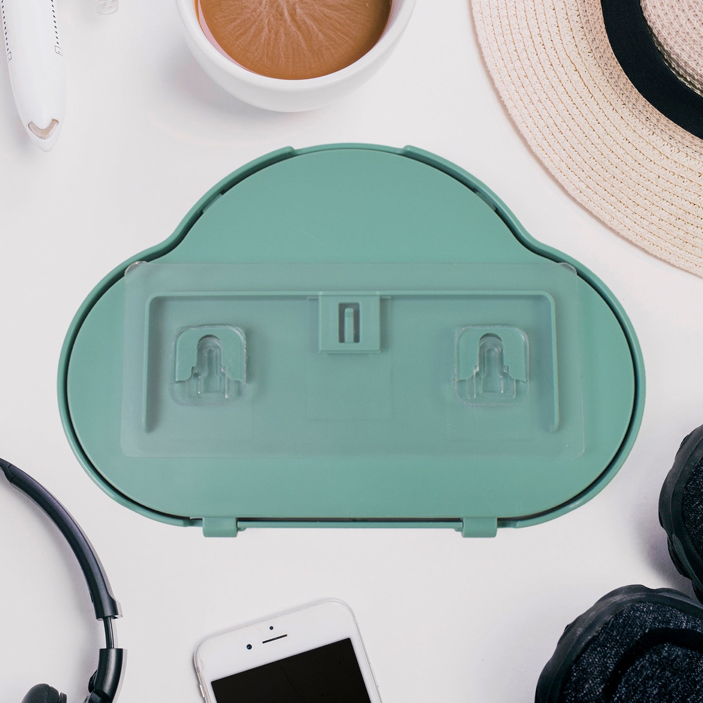 Smartphone  Mobile Stand Waterproof Case Smartphone Stand Case (1 Pc  Green Colour) - Happy Price - Image 3