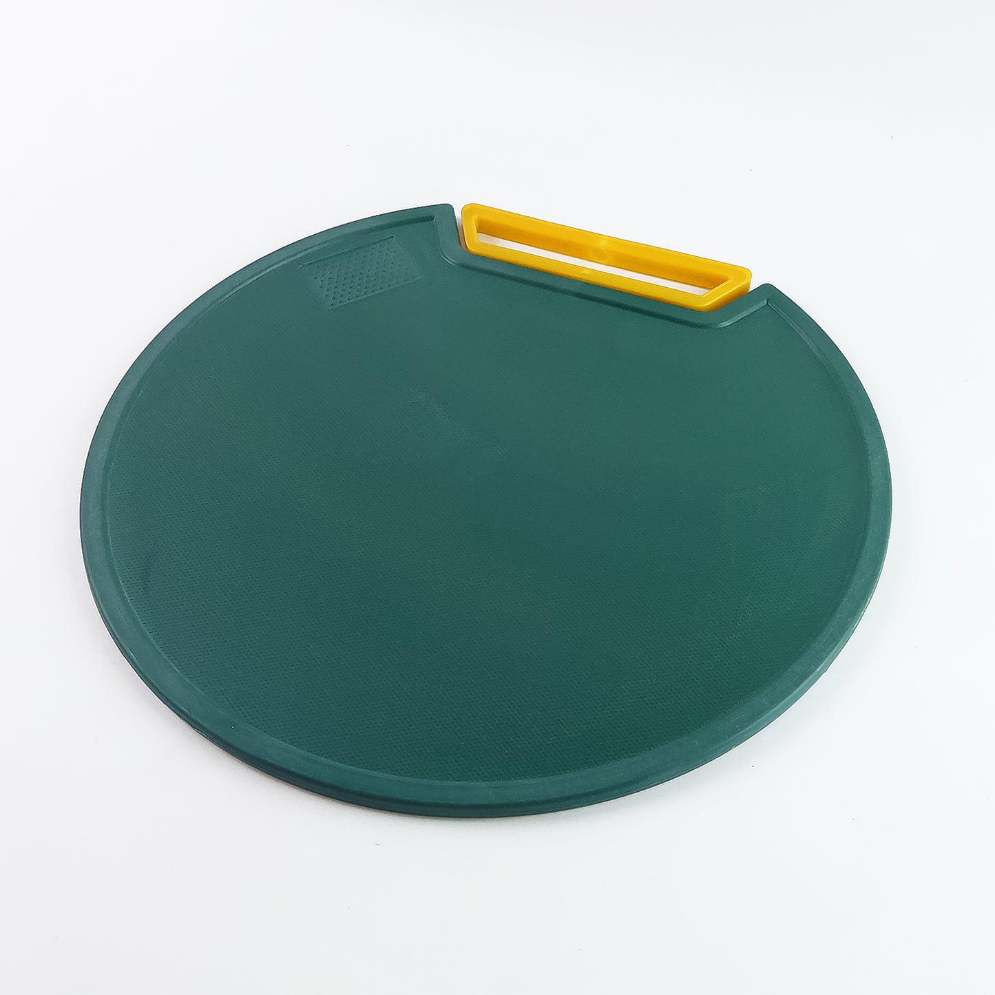 Round Multipurpose Cutting Board (32x32 cm, 1 Pc) – Anti-Slip, Food-Grade Chopping Board with Handle for Vegetables, Fruits & Meat - Happy Price - Image 2