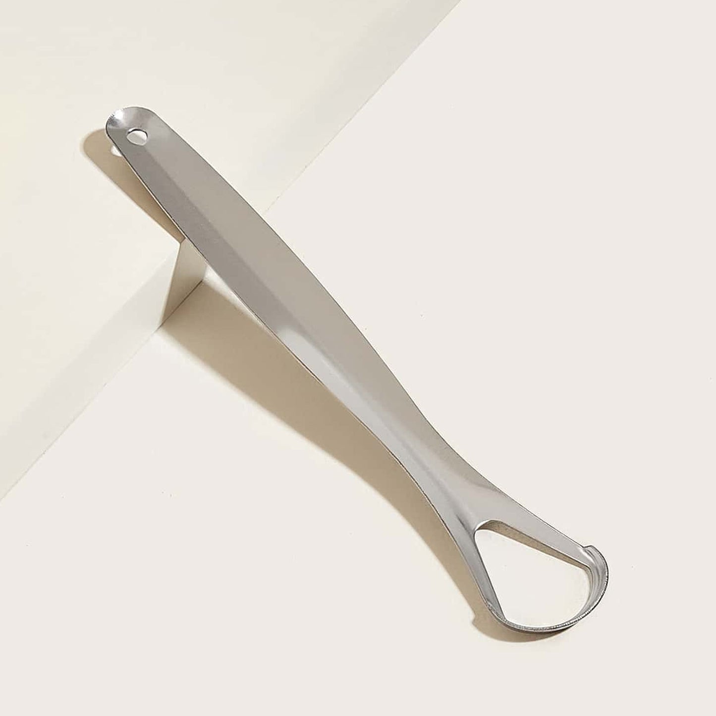 Stainless Steel Tongue Scraper Tongue Cleaners (1pc With Metal Case) - Happy Price - Image 4