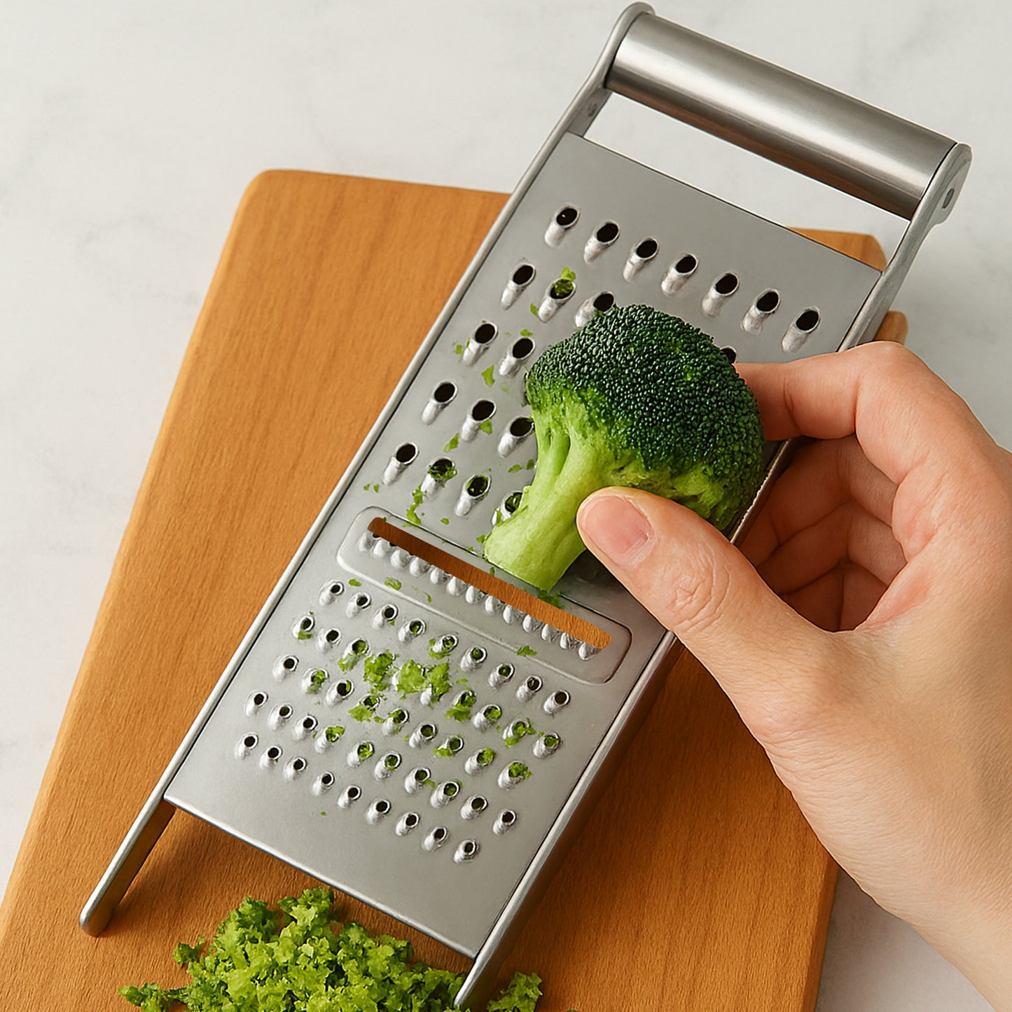 Apex Stainless Steel Grater  Slicer (3 In 1) - Happy Price - Image 6