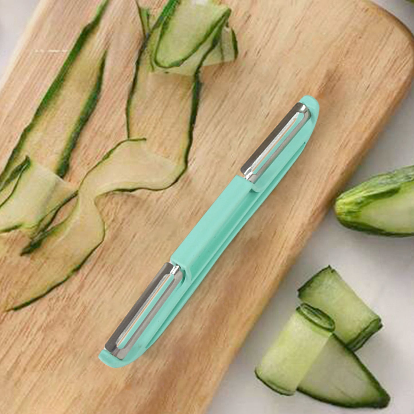 Double Side Potato Peeler Stainless Steel Peeler Cutter (1 Pc) - Happy Price - Image 3