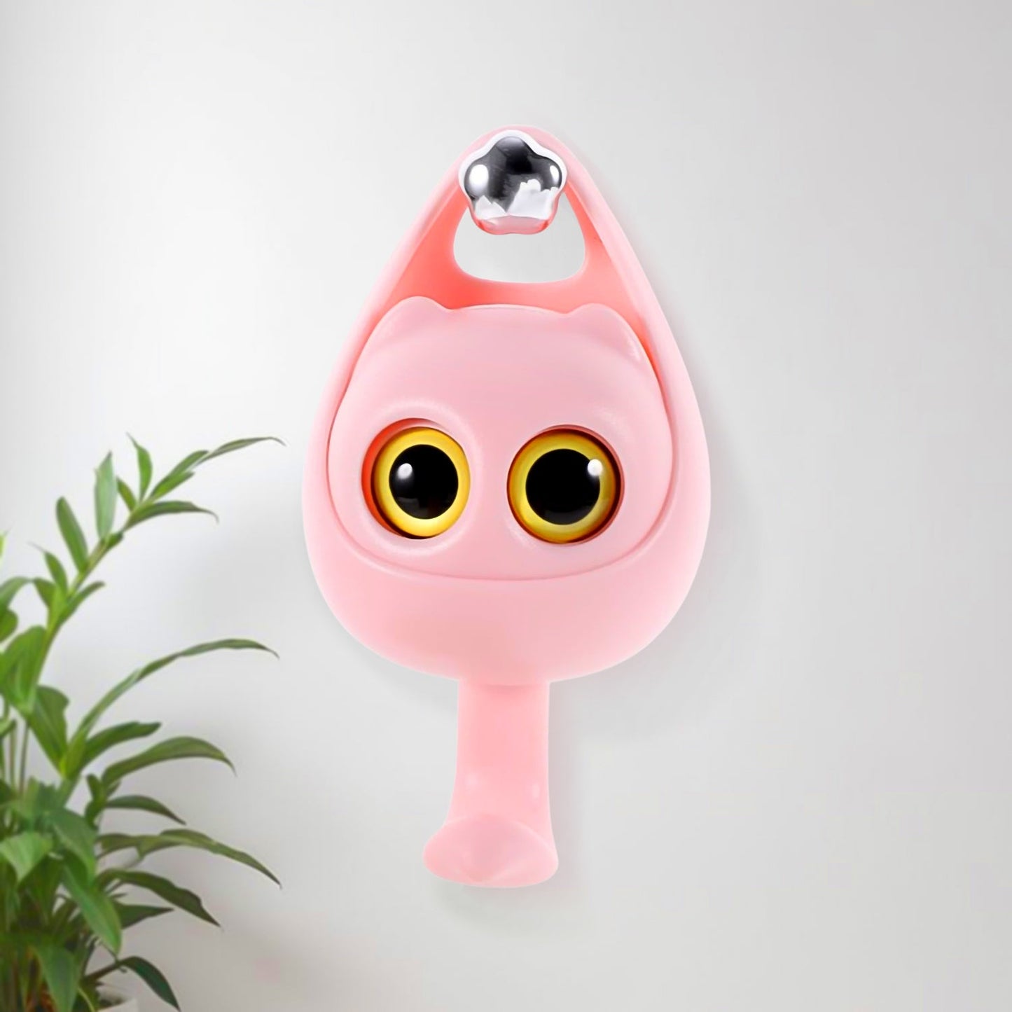 Creative Adhesive Coat Hook Wink Cat Hook (1 Pc) - Happy Price - Image 2