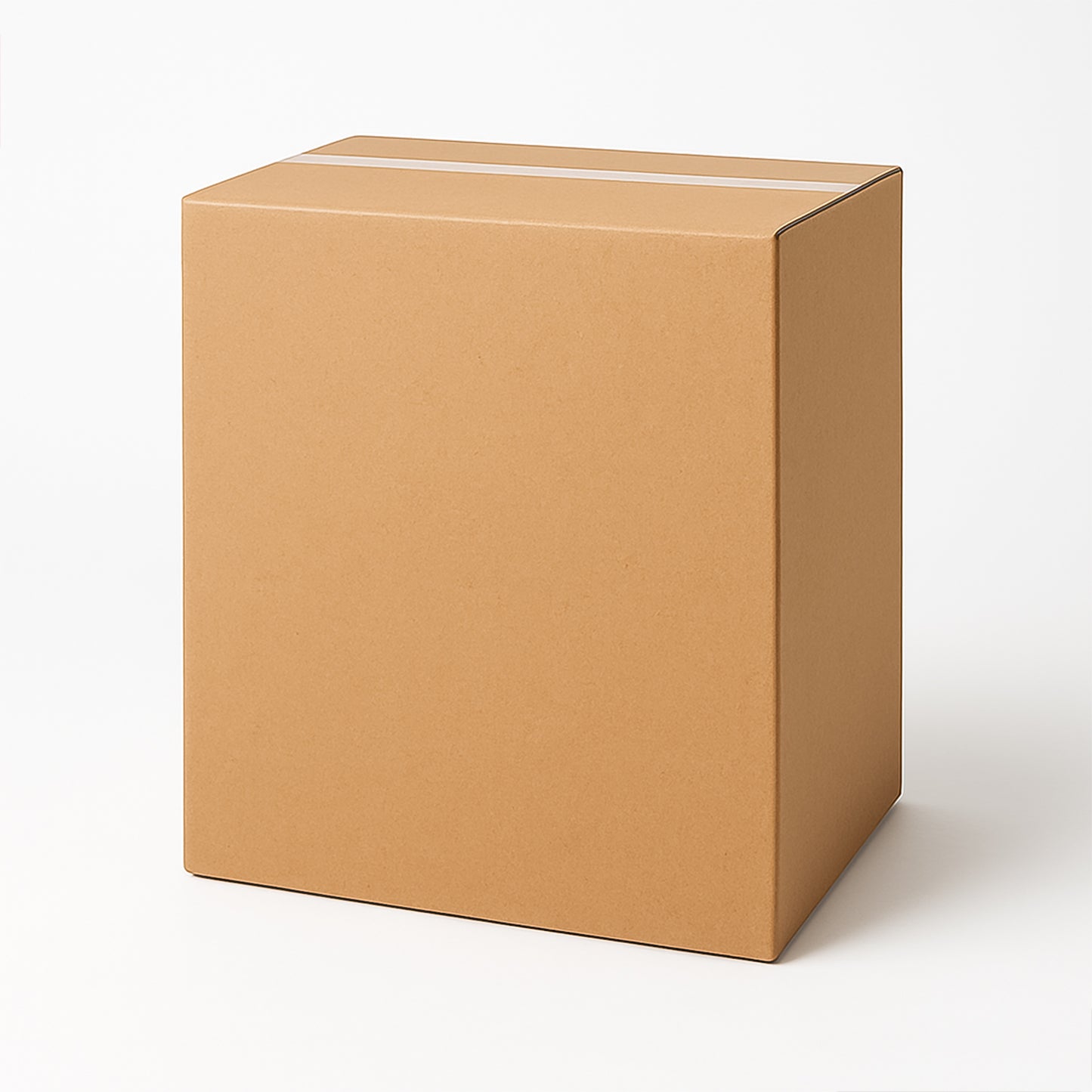 Heavy-Duty Corrugated Packing Box - Brown, 68x56x38cm (1 Pc)