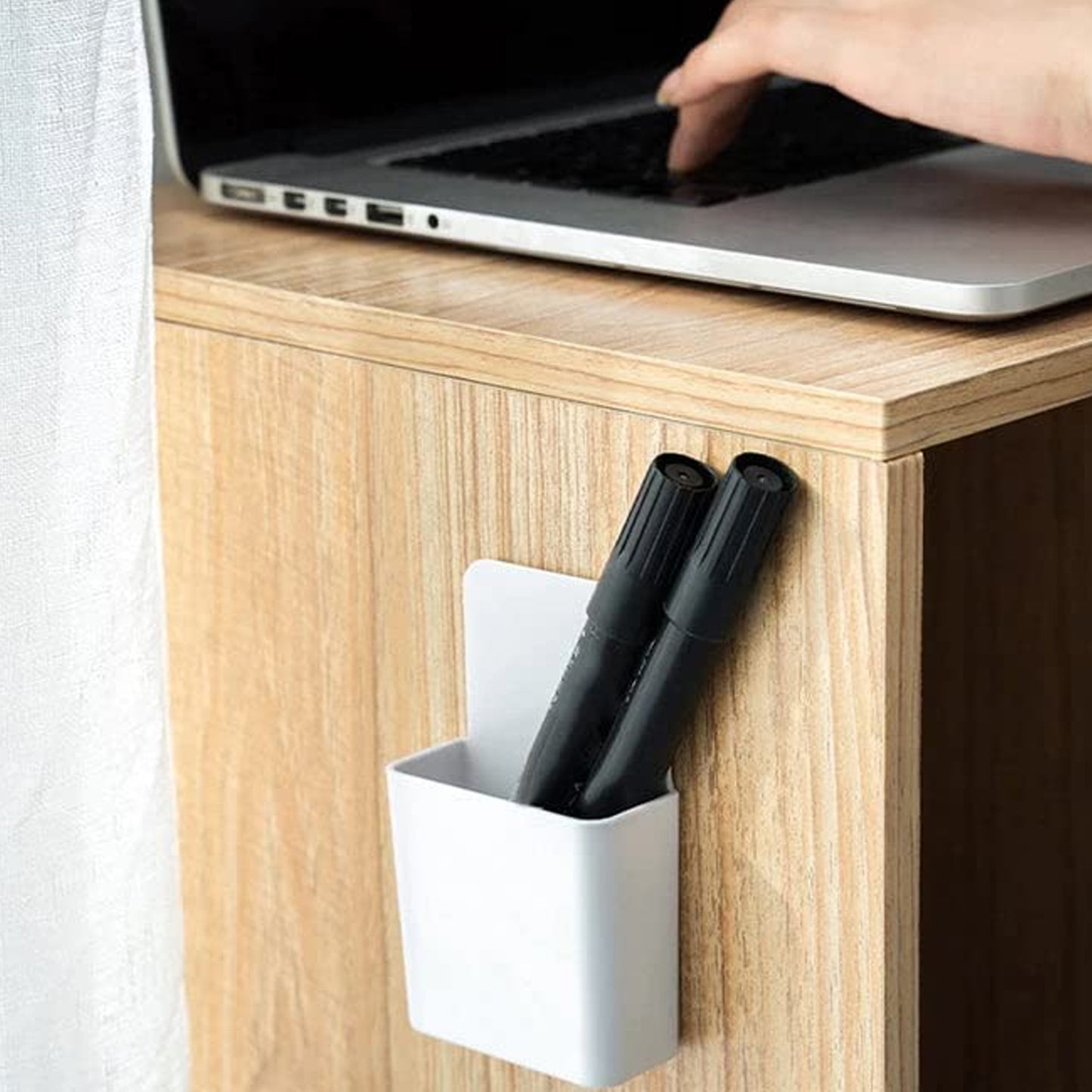 Multipurpose Plastic Wall Mounted Remote  Mobile Holder Stand  (Pack Of 4) - Happy Price - Image 7