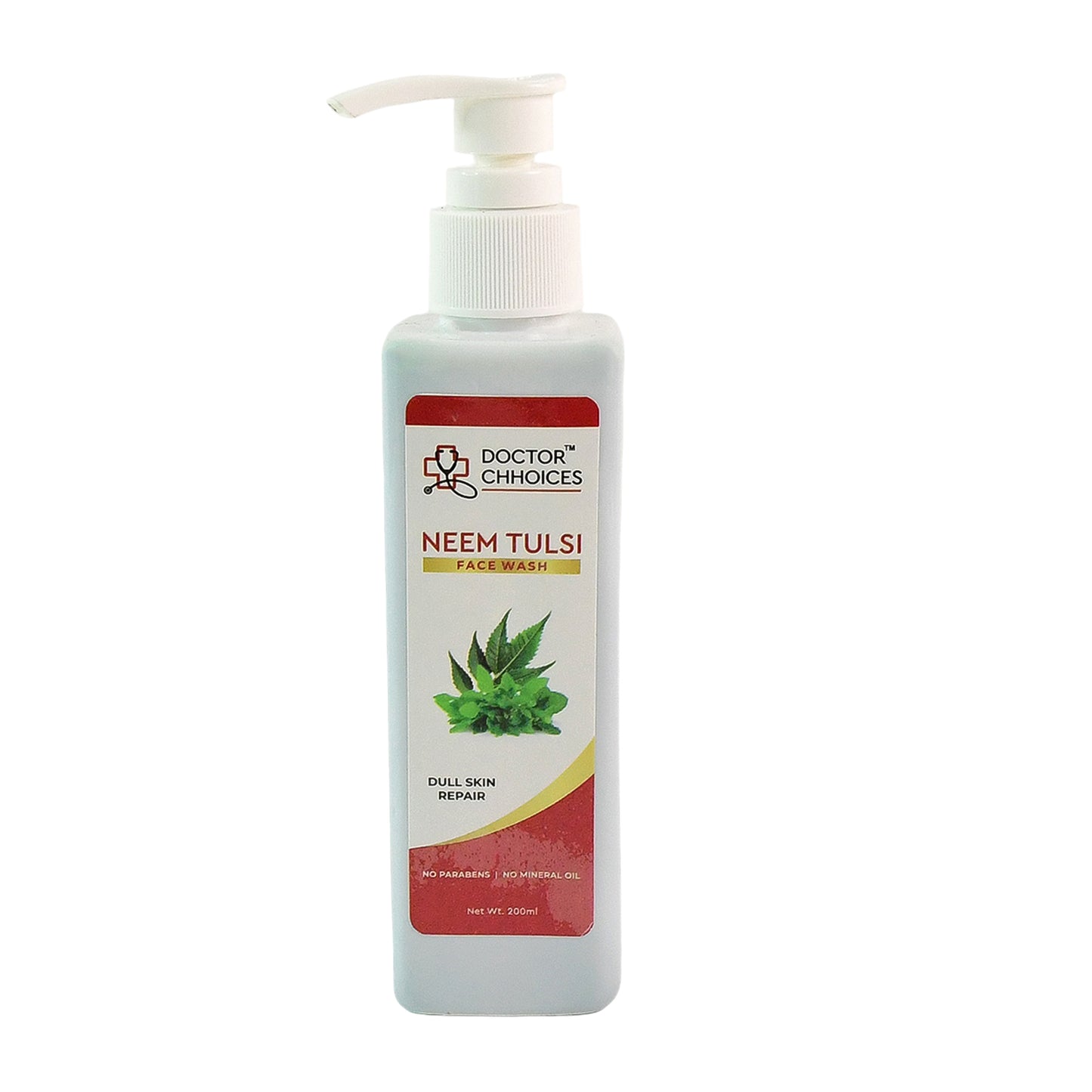 Doctor Chhoices Neem Tulsi Face Wash 200ml for Acne & Oil Control