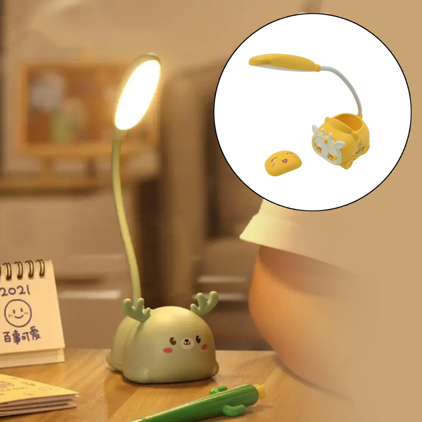 Led Reading Light 360 Adjustment Usb Charging Foldable Usb Charging Desk Lamp Creative Desk Lamp Led Table Light Desk Lamp For Homes For Offices (1 Pc ) - Happy Price - Image 3