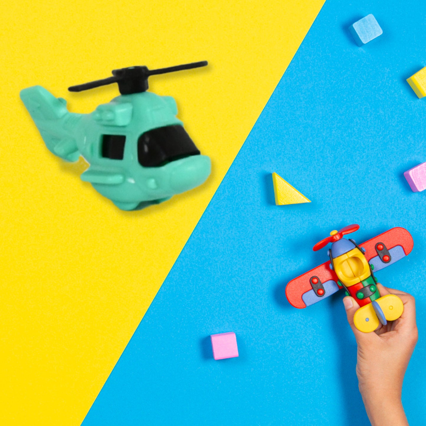Small Diy Helicopter Toy Small Kids Toy Rotating Tail  Wing Diy Helicopter. - Happy Price - Image 3