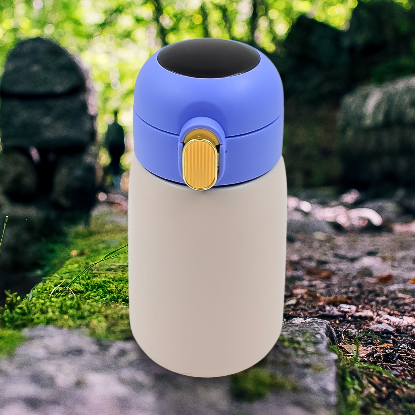 Smart Vacuum Insulated Water Bottle With Led Temperature Display (300 Ml Approx) - Happy Price - Image 2