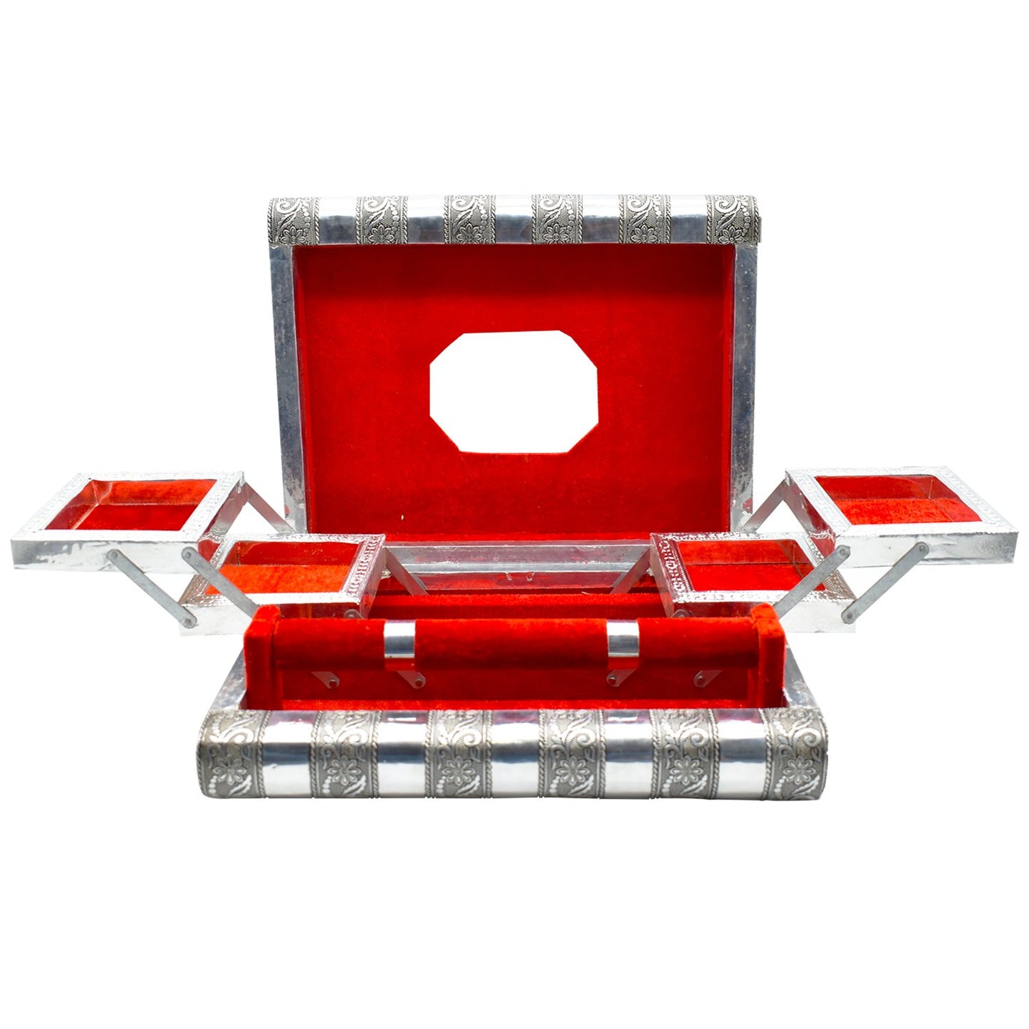 Wooden Jewellery Organizer Multi Purpose Box Bangle Box - Happy Price - Image 5