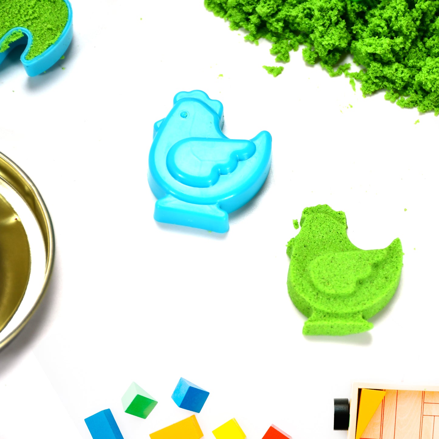 Creative Sand For Kids  Natural Kinetic Sand Kit For Kids Activity Toys  Soft Sand Clay - Happy Price - Image 4