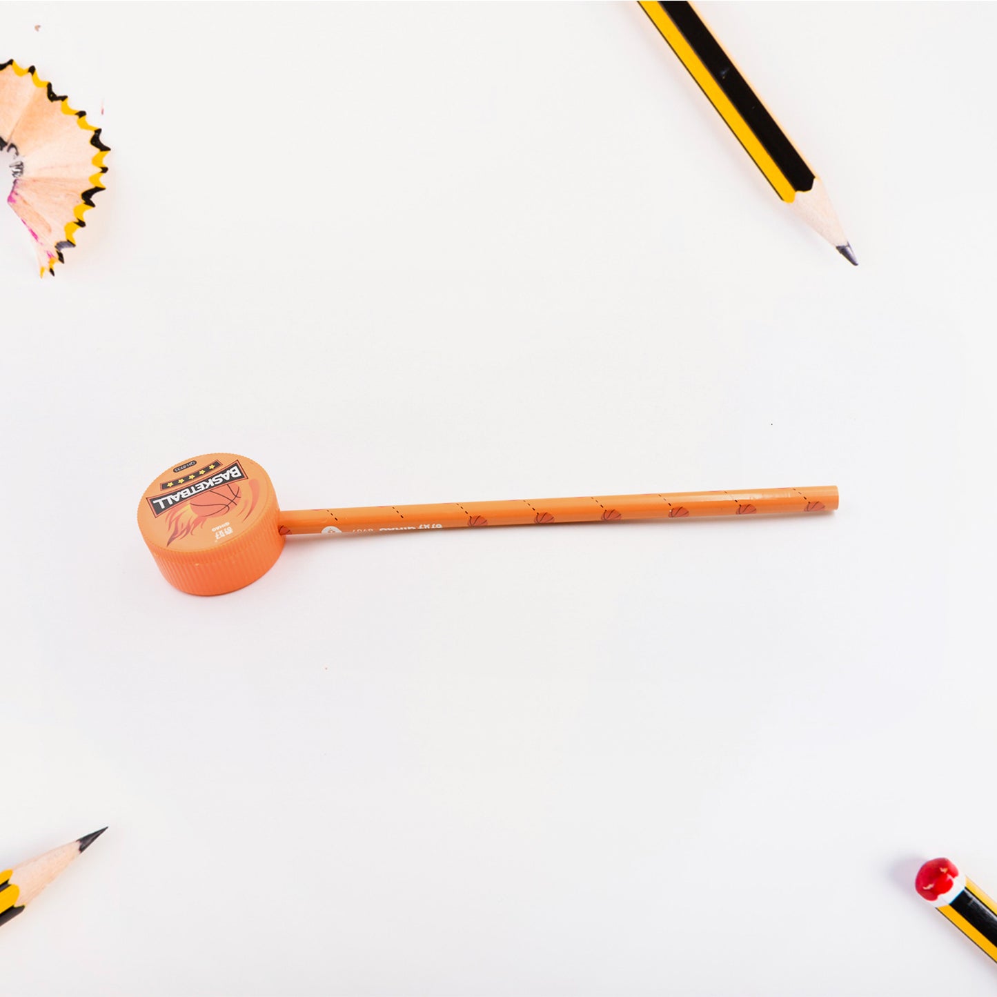 Stationary Kit Football  Basketball Theme Stationary Set For Kids Pencil Sharpener Eraser Set For Kids Boys  Girls Birthday Return Gift Stationary Set - Happy Price - Image 3