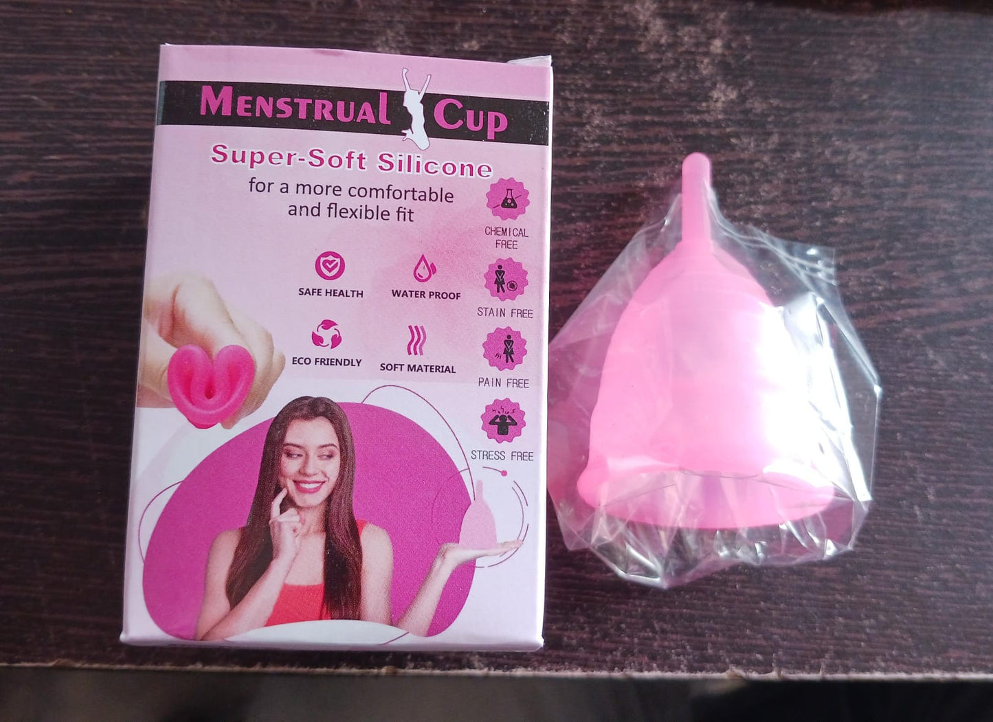 Reusable Silicone Menstrual Cup for Women & Girls