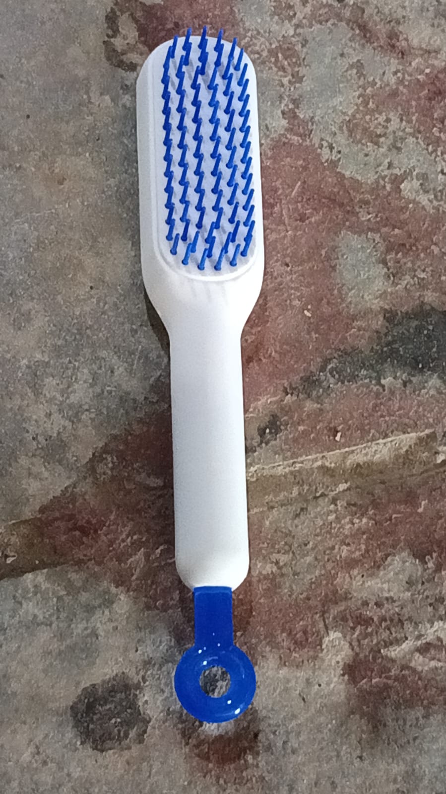 Self-cleaning Hairbrush Self-cleaning Anti-static Detangling Massage Comb One-pull Clean Scalable Rotate Lifting Self Cleaning Hairbrush Hair Styling Tools - Happy Price - Image 7