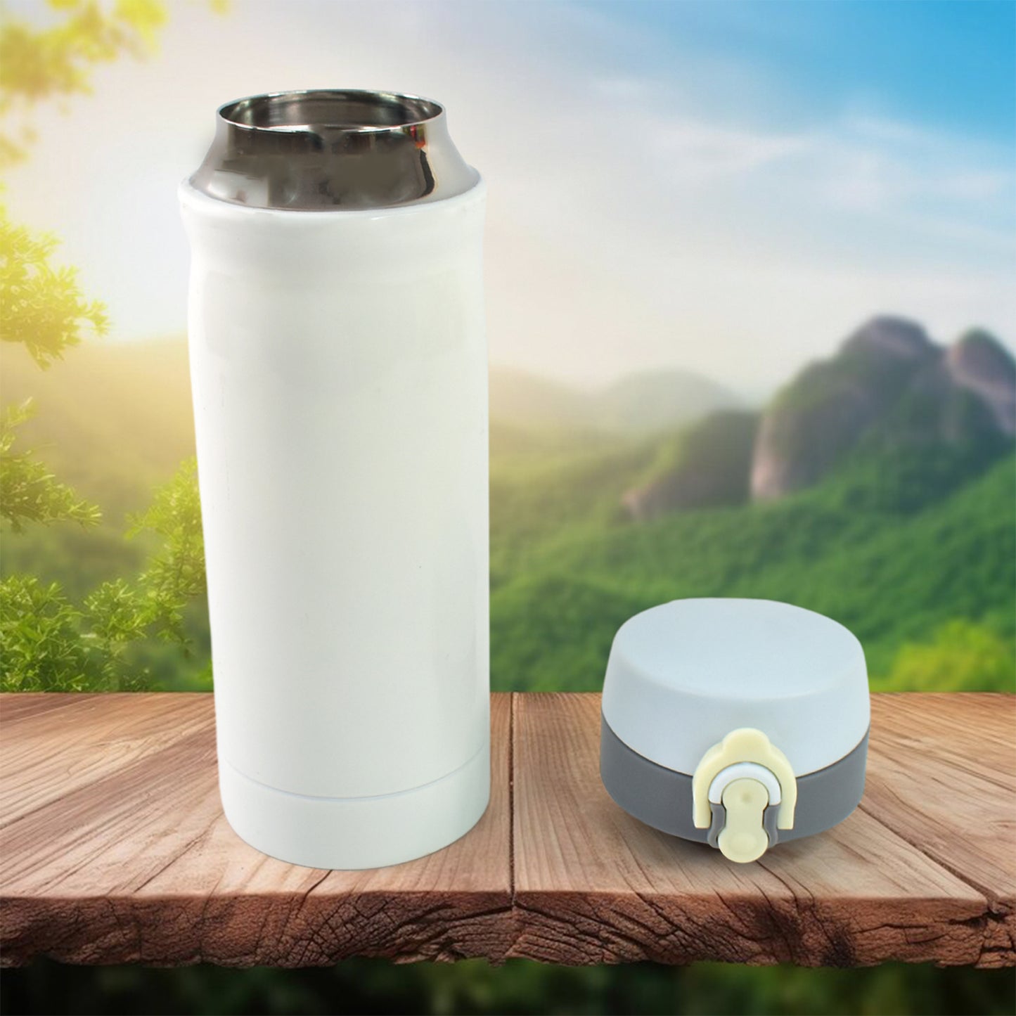 Water Bottle For Kids  Insulated Stainless Steel Bottle (350 Ml Approx) - Happy Price - Image 4