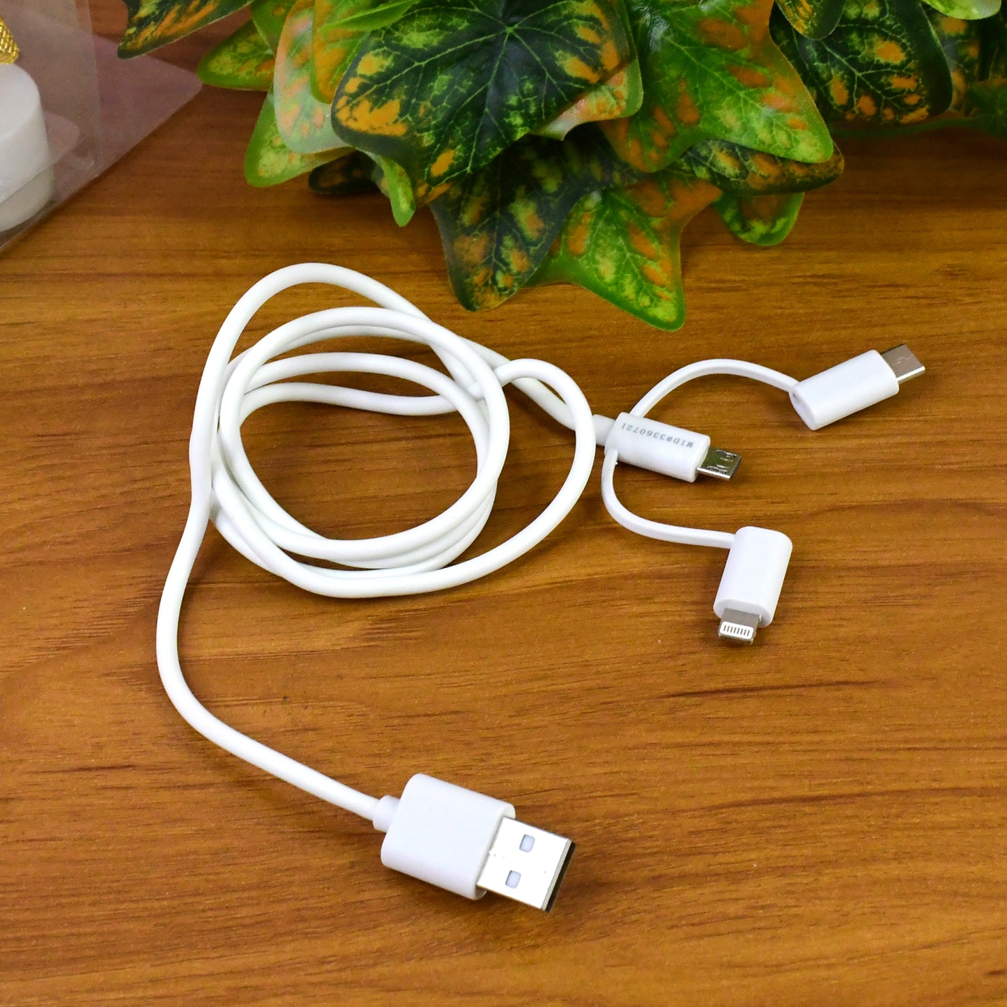 3-in-1 Universal Charging Cable with Micro USB & Type-C Connectors - Happy Price - Image 5