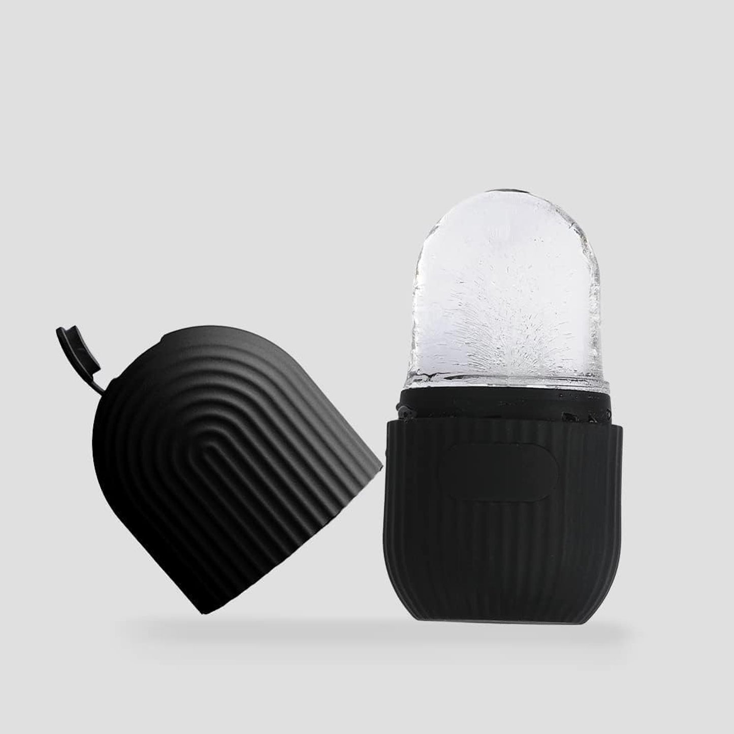 Face Ice Roller  Ice Roller For Face  Ice Roller For Face Massager  Face Ice Treatment Reduce Face Swelling And Under Eye Puffiness (Black) - Happy Price - Image 2