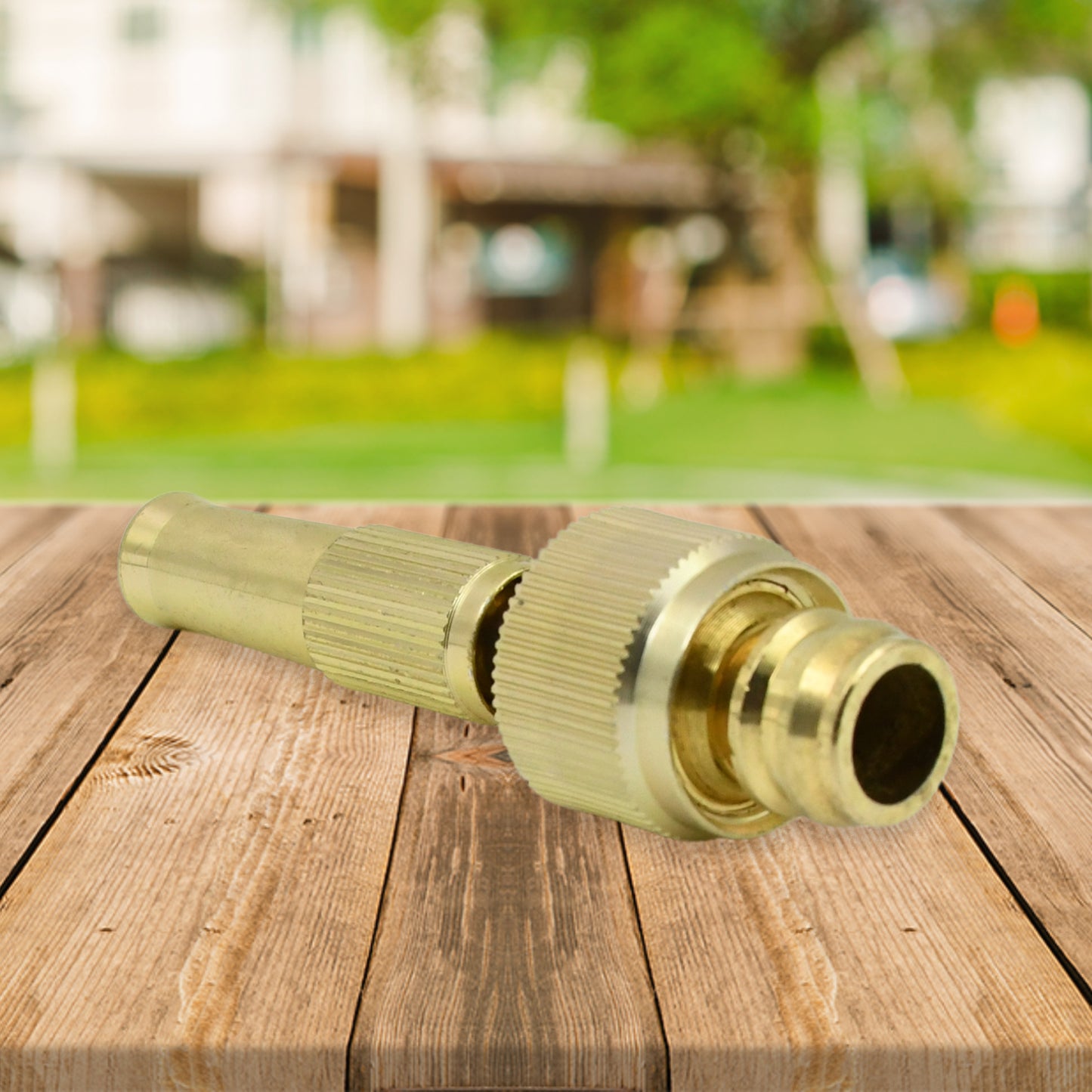 Water Spray Nozzle For Water Pipe Booster Nozzle For Car Wash Nozzle With High Pressure Water Adjustable Brass Nozzle Water Spray Gun For Gardening Watering Tools - Happy Price - Image 6