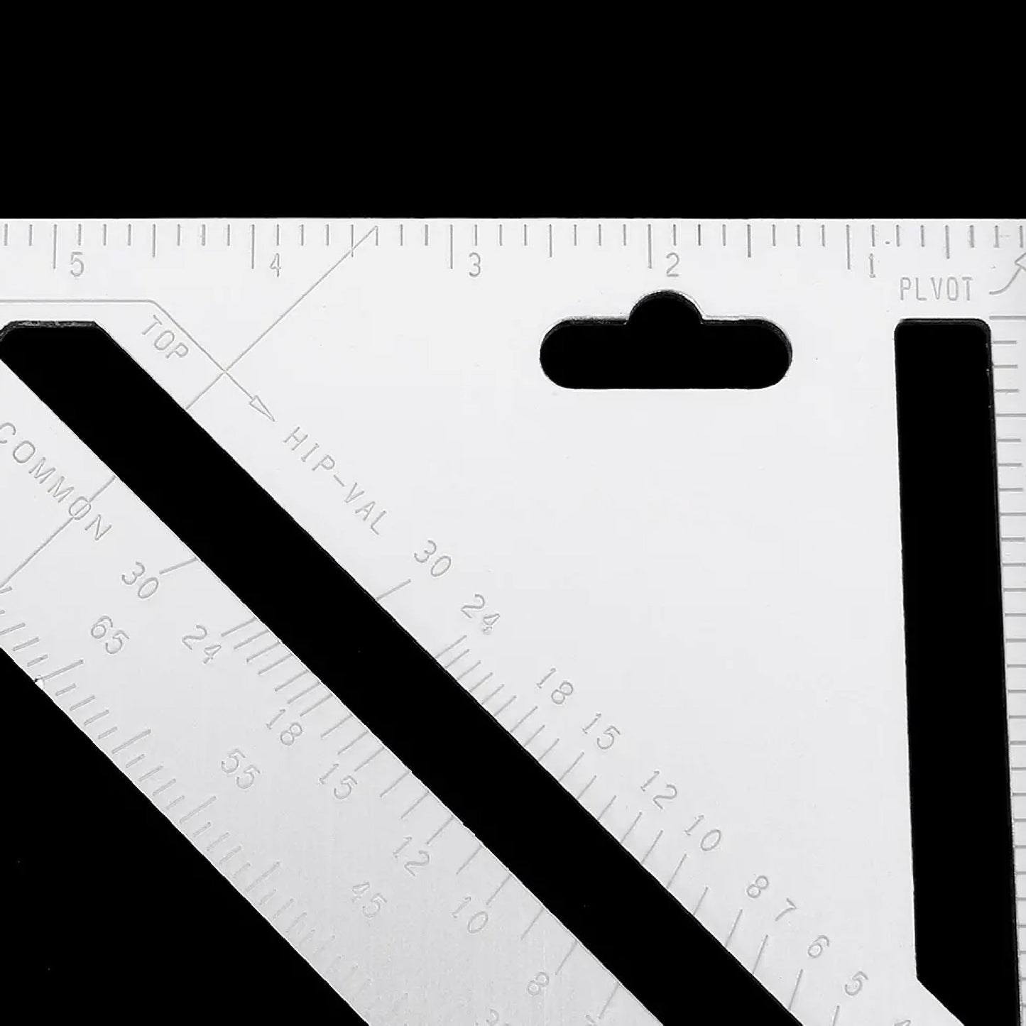 Light Weight Double Side Scale Triangle Measurement Hand Tool - Happy Price - Image 4