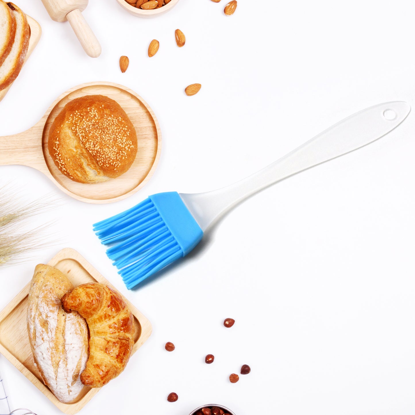 Silicone Spatula And Pastry Brush Special Brush For Kitchen Use - Happy Price - Image 3