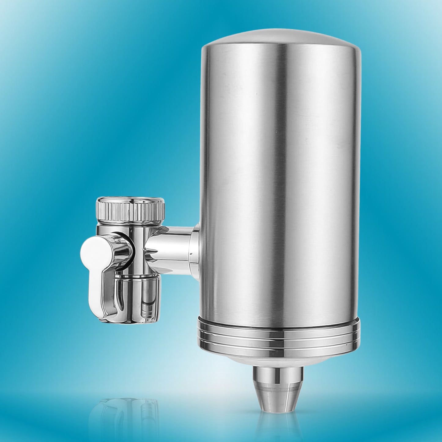 Stainless  Steel Faucet Mount Water Filter Water Purifier (1 Set) - Happy Price - Image 2