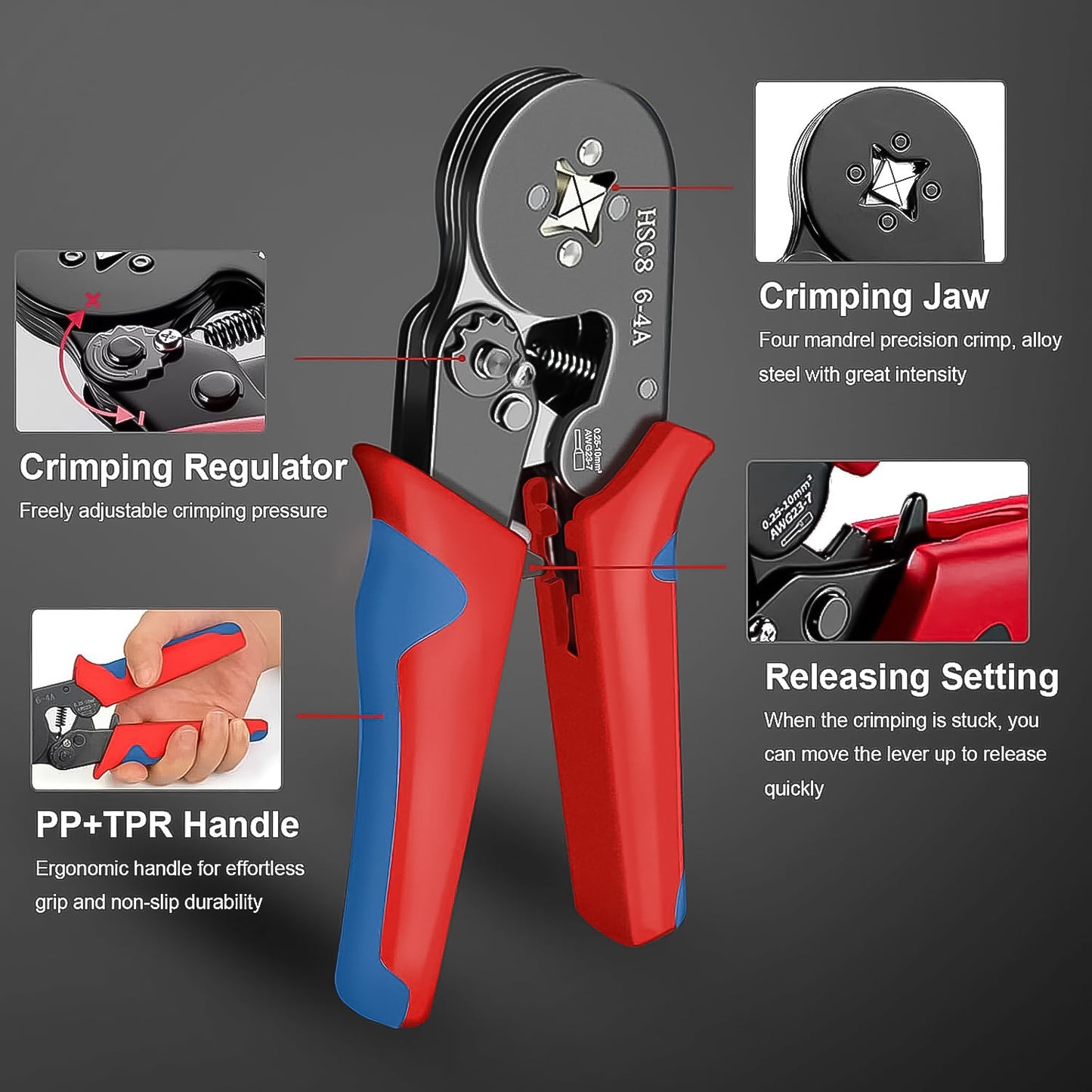 Wire Ferrule Kit With 1200pcs Wire End Ferrules  Crimper Plier - Happy Price - Image 4