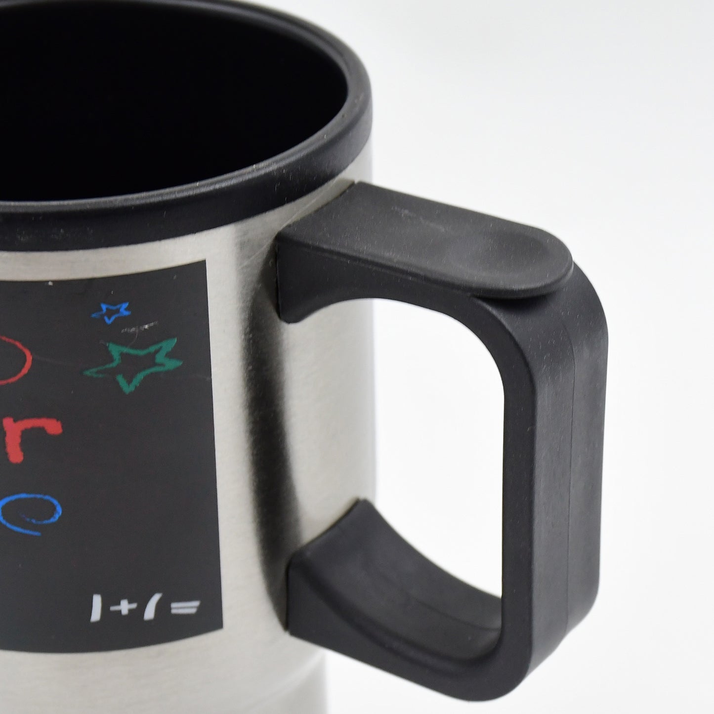 Stainless Steel Vacuum Glass Insulated Glass Coffee Cups Double Walled Travel Mug Car Coffee Mug (With Lid  Handle) - Happy Price - Image 7