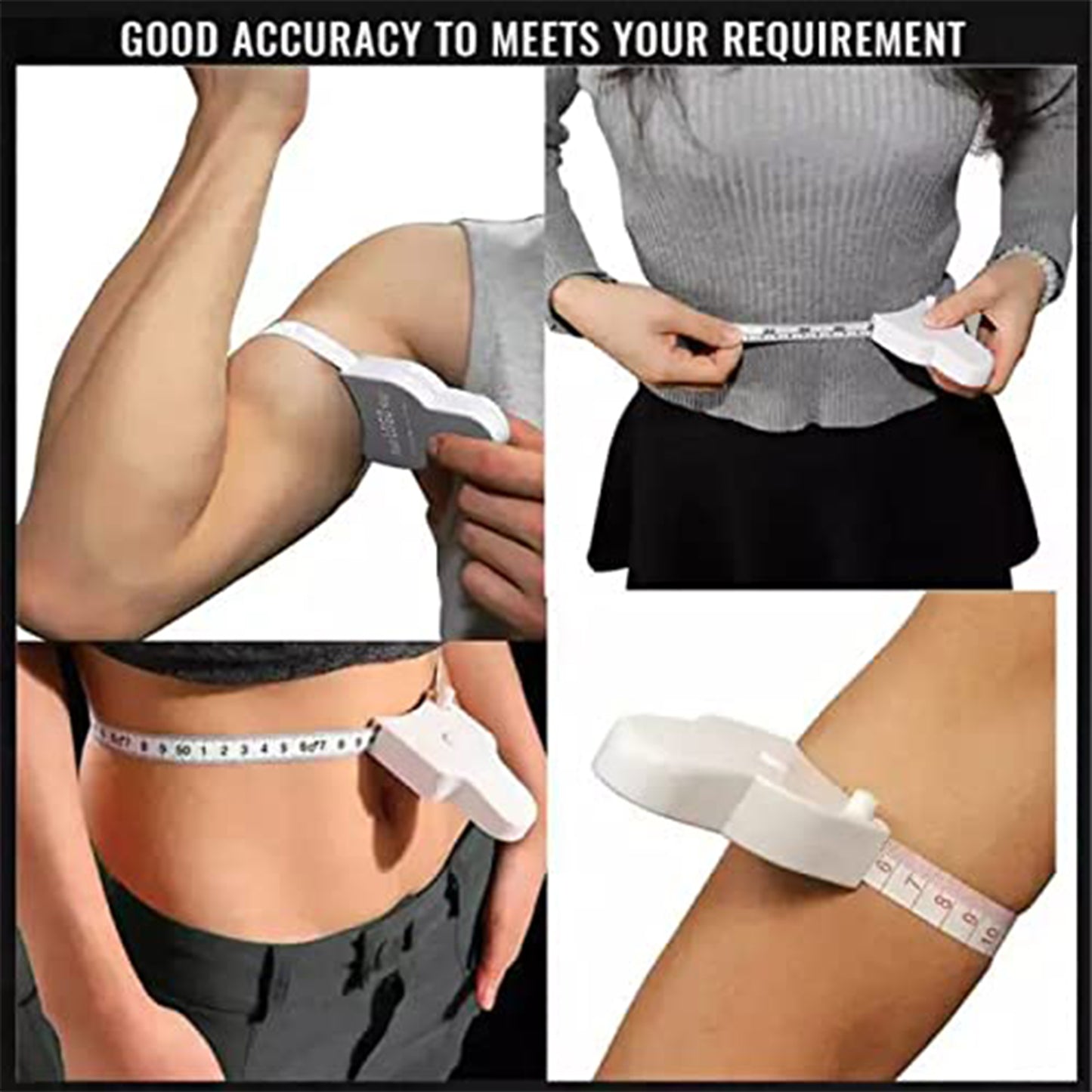 Fitness Measuring Tape For Measuring Lengths Breadths And Heights For Body And Some Other Things Etc. - Happy Price - Image 2