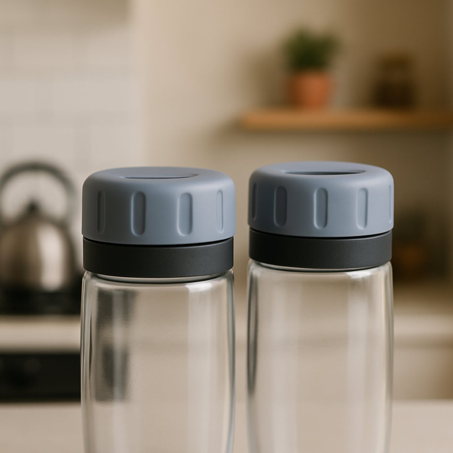 Apex Acrylic Salt And Pepper Shaker Set Of 2 - Happy Price - Image 3