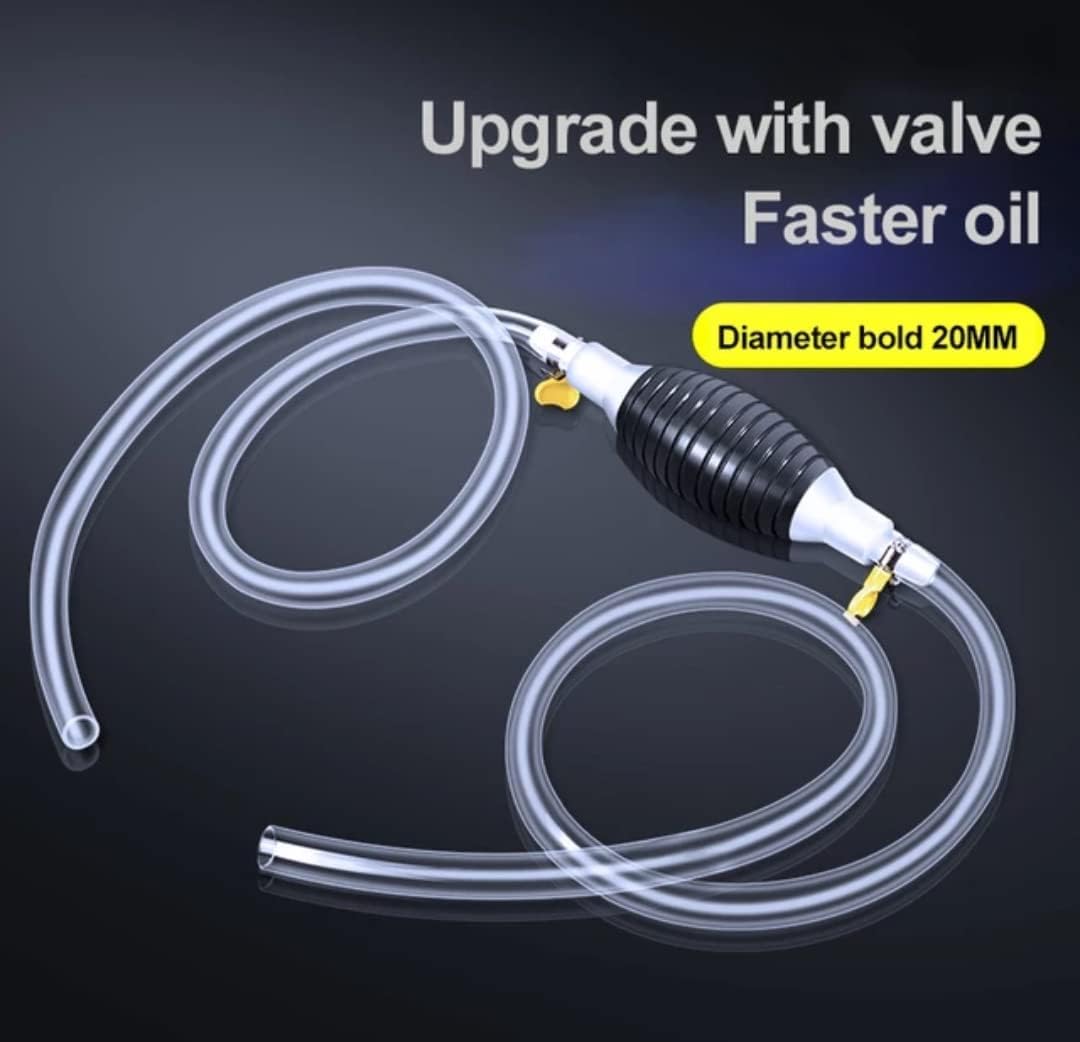 Fuel Transfer Pump Kit High Flow Siphon Hand Oil Pump Portable Manual Car Fuel Pump For Petrol Diesel Oil Liquid Water Transfer Pump - Happy Price - Image 5