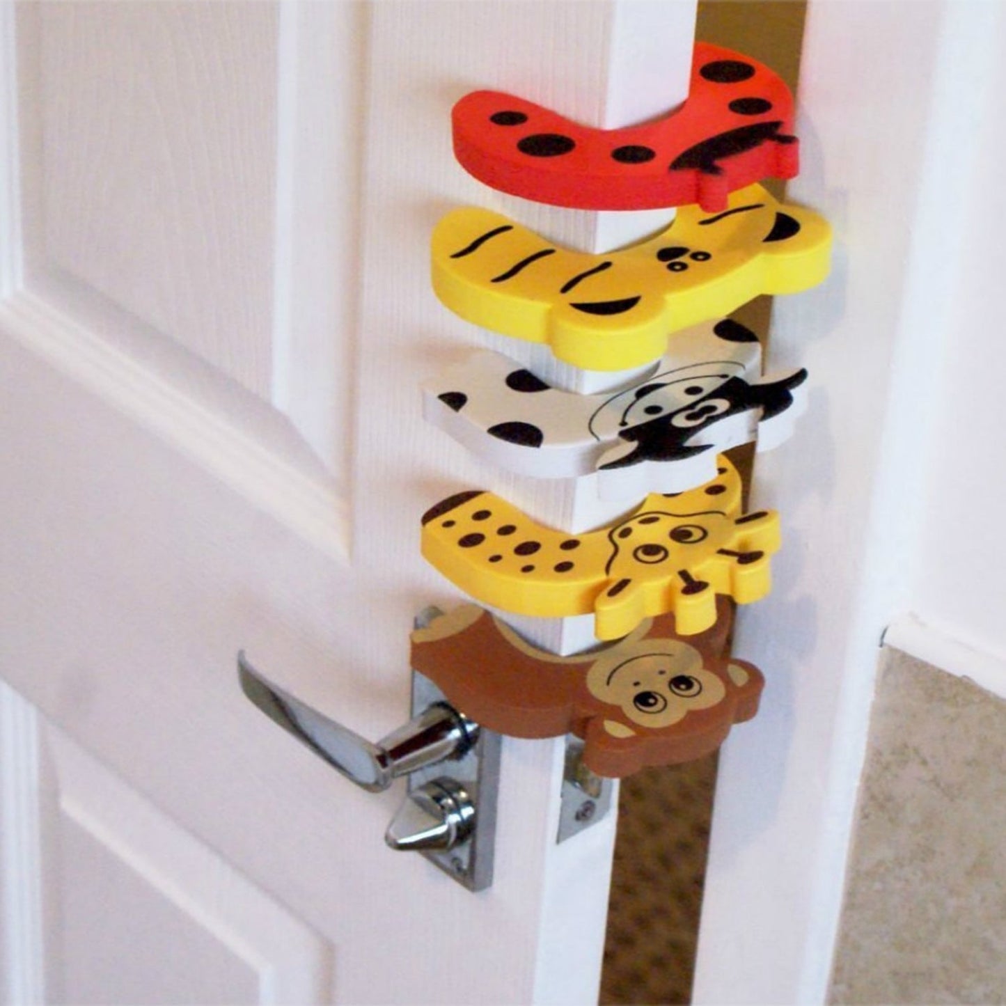 1 Pc Mix Door Stopper Used In All Kinds Of Household And Official Places Specially For Controlling Motion Of Doors. - Happy Price - Image 2
