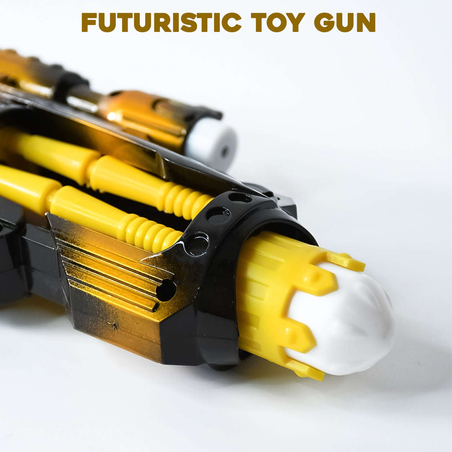 Ttg Led Laser Gun Toy  Battery Operated Space Blaster With Flashing Lights  Sound (1 Set) - Happy Price - Image 5