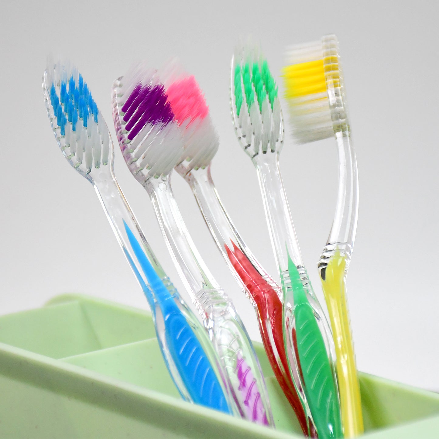 Premium Plastic Toothbrush (1 Pc  Mix Color) - Happy Price - Image 4