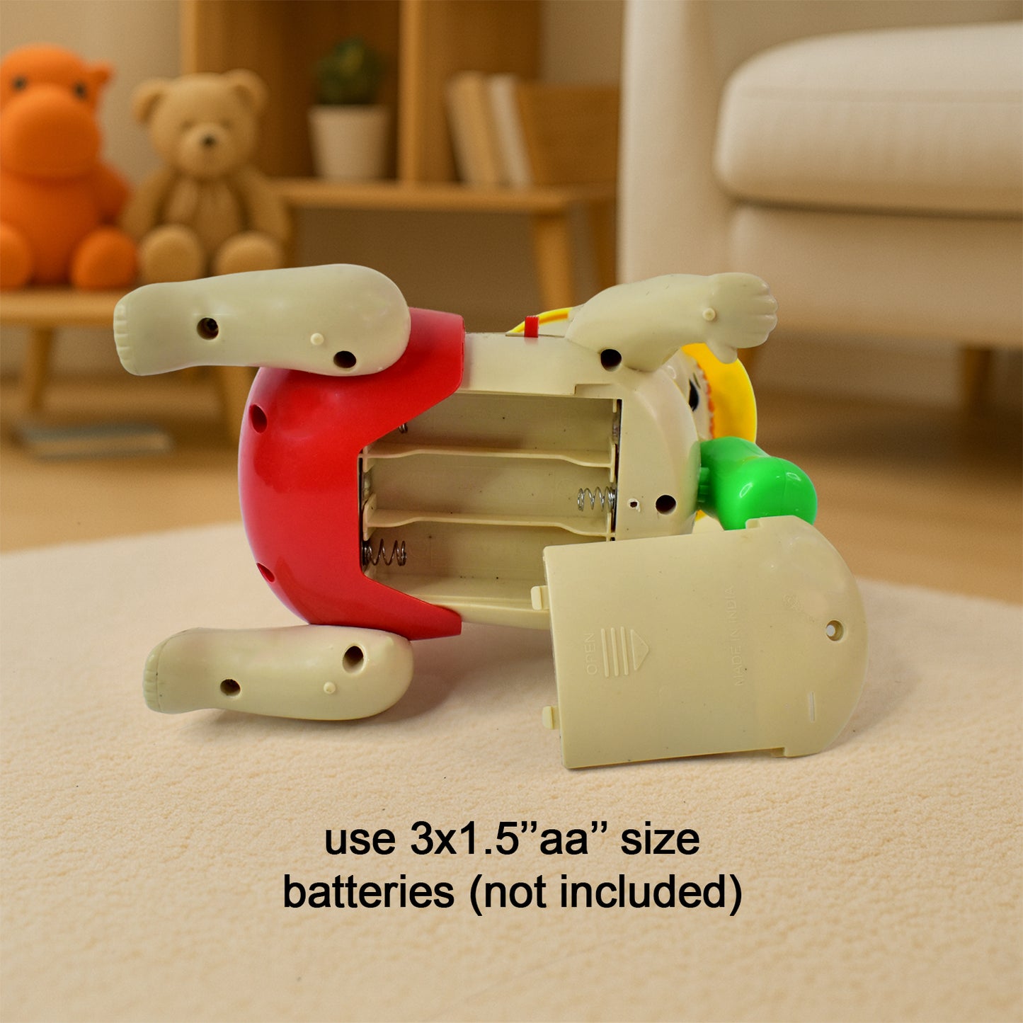 Battery Operated Crawling Baby Toy with Music & Lights for Toddlers - Happy Price - Image 6