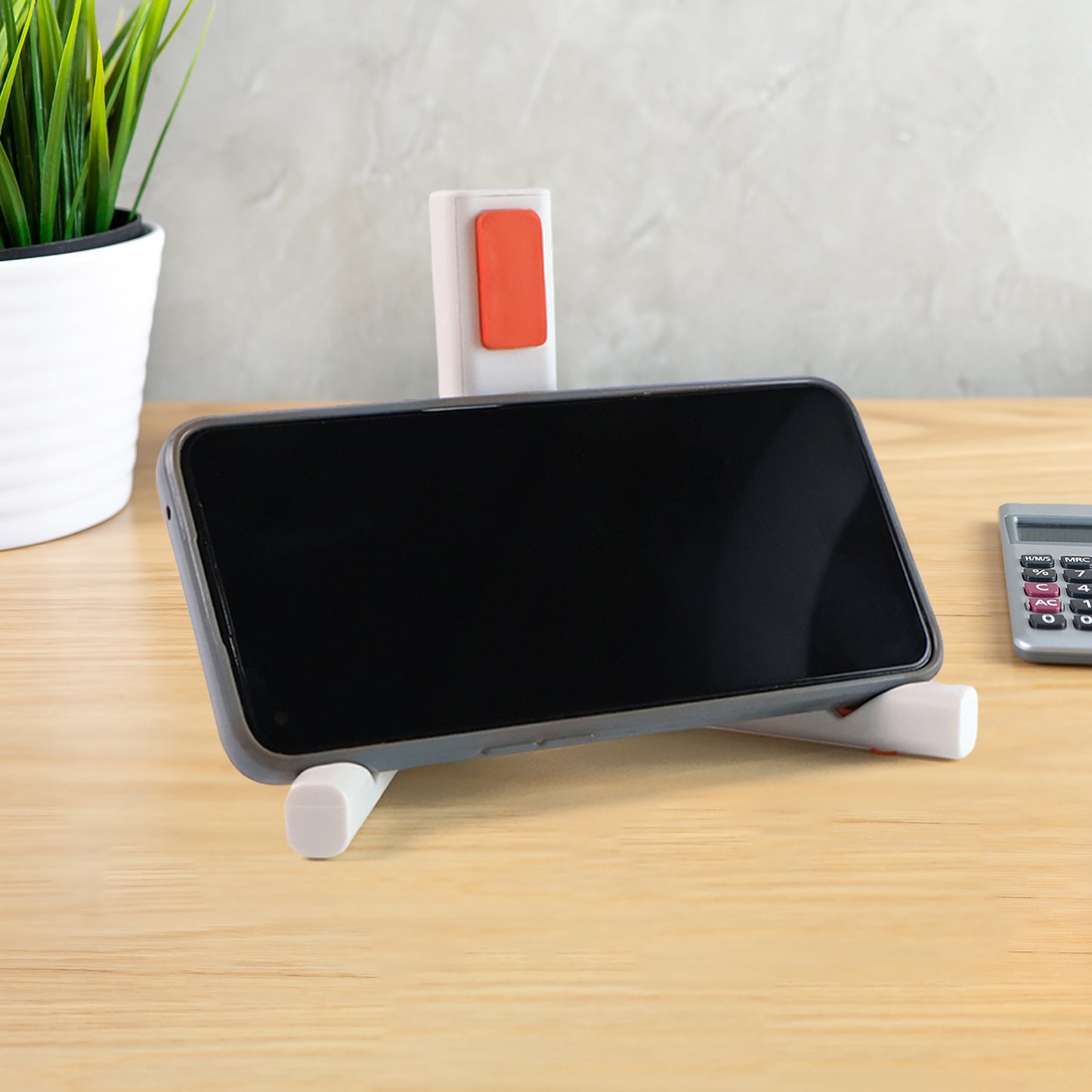 Multipurpose Adjustable Foldable Mobile Phone  Tablet Stand (1 Pc) - Happy Price - Image 4