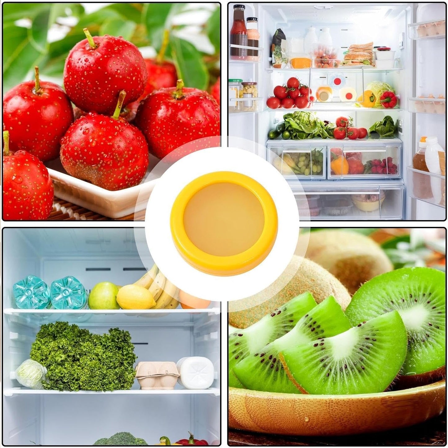 Vegetable Container Premium Fruits Saver Keeper (1 Pc  Yellow) - Happy Price - Image 5
