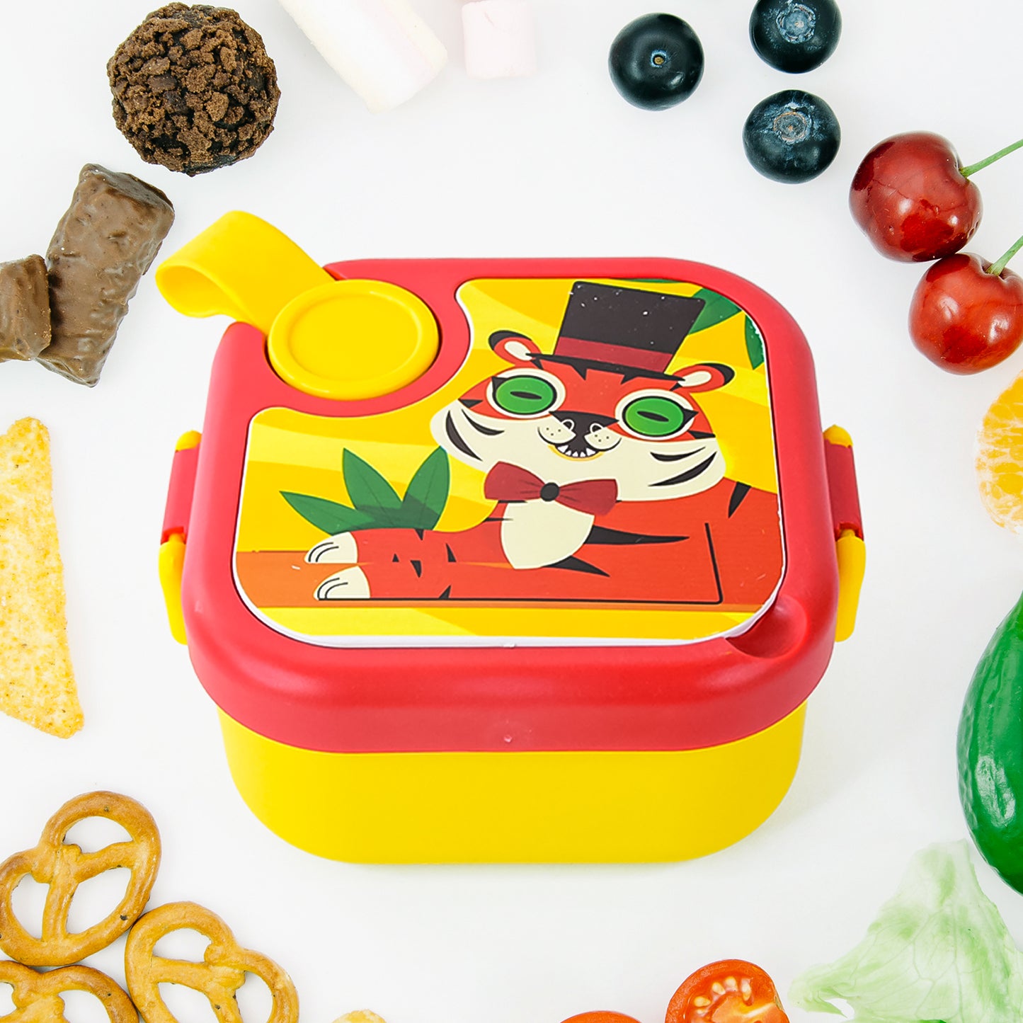 Ganesh Tangy Kids Stainless Steel Lunch Box - Happy Price - Image 5
